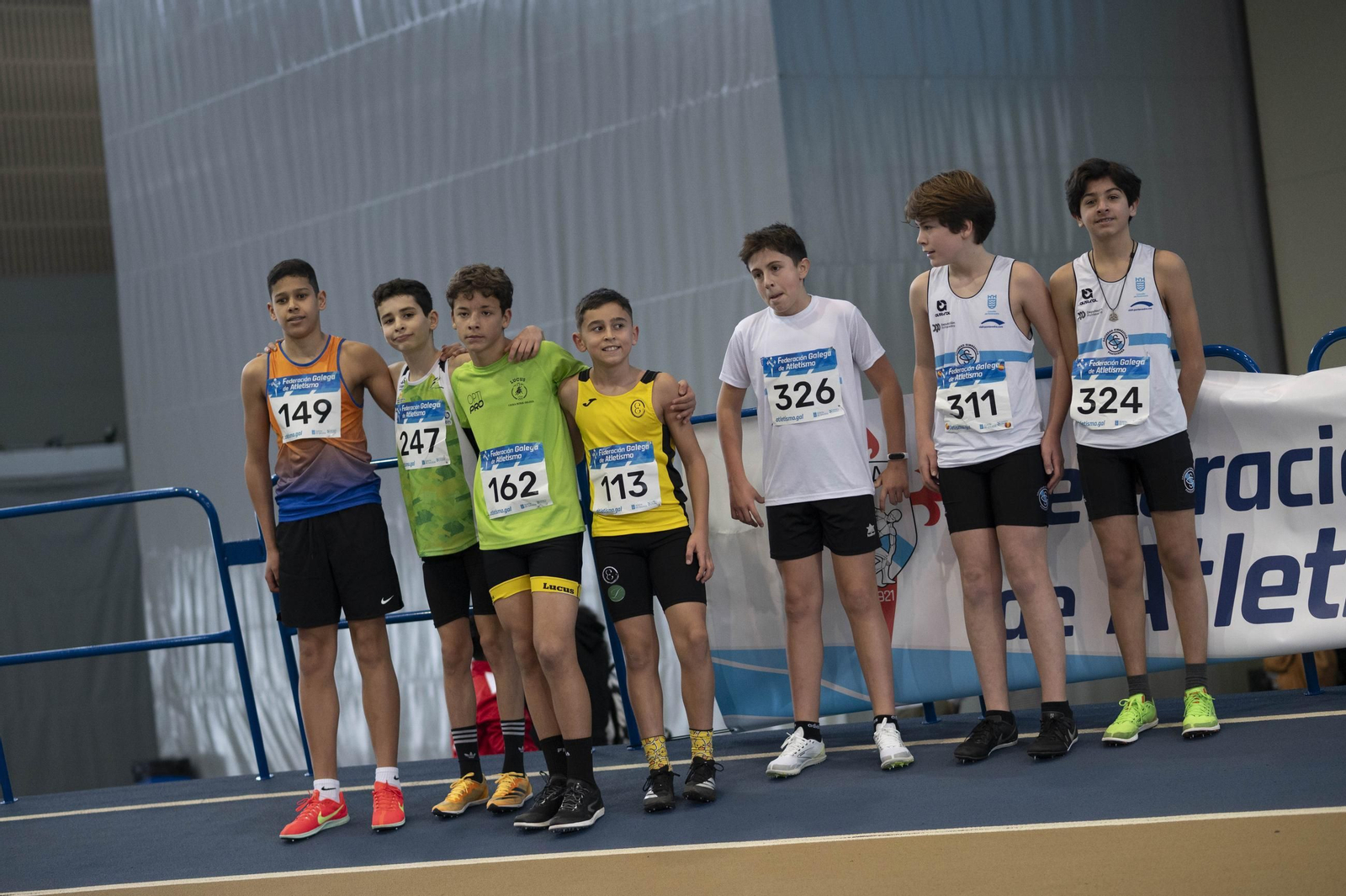 Galería | La cantera del atletismo gallego brilla y disfruta en Expourense