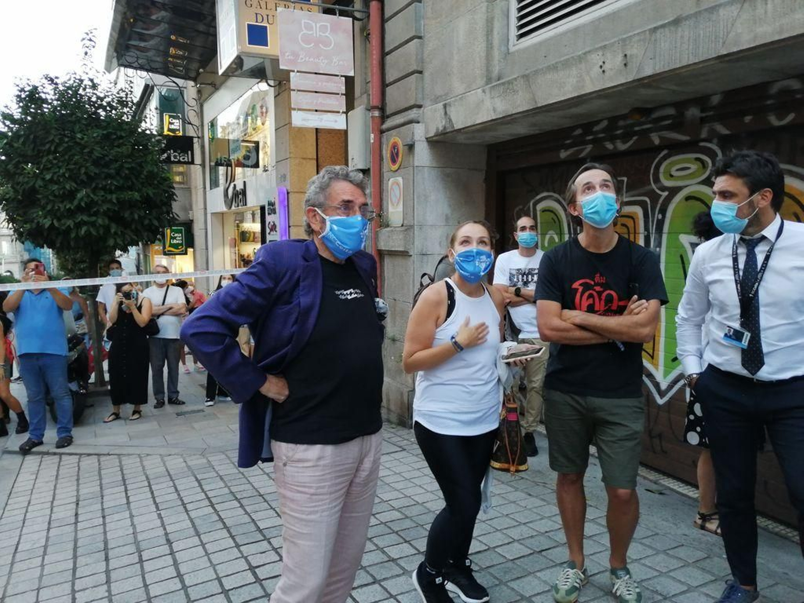 Un incendio se desata en la sede del Celta 57