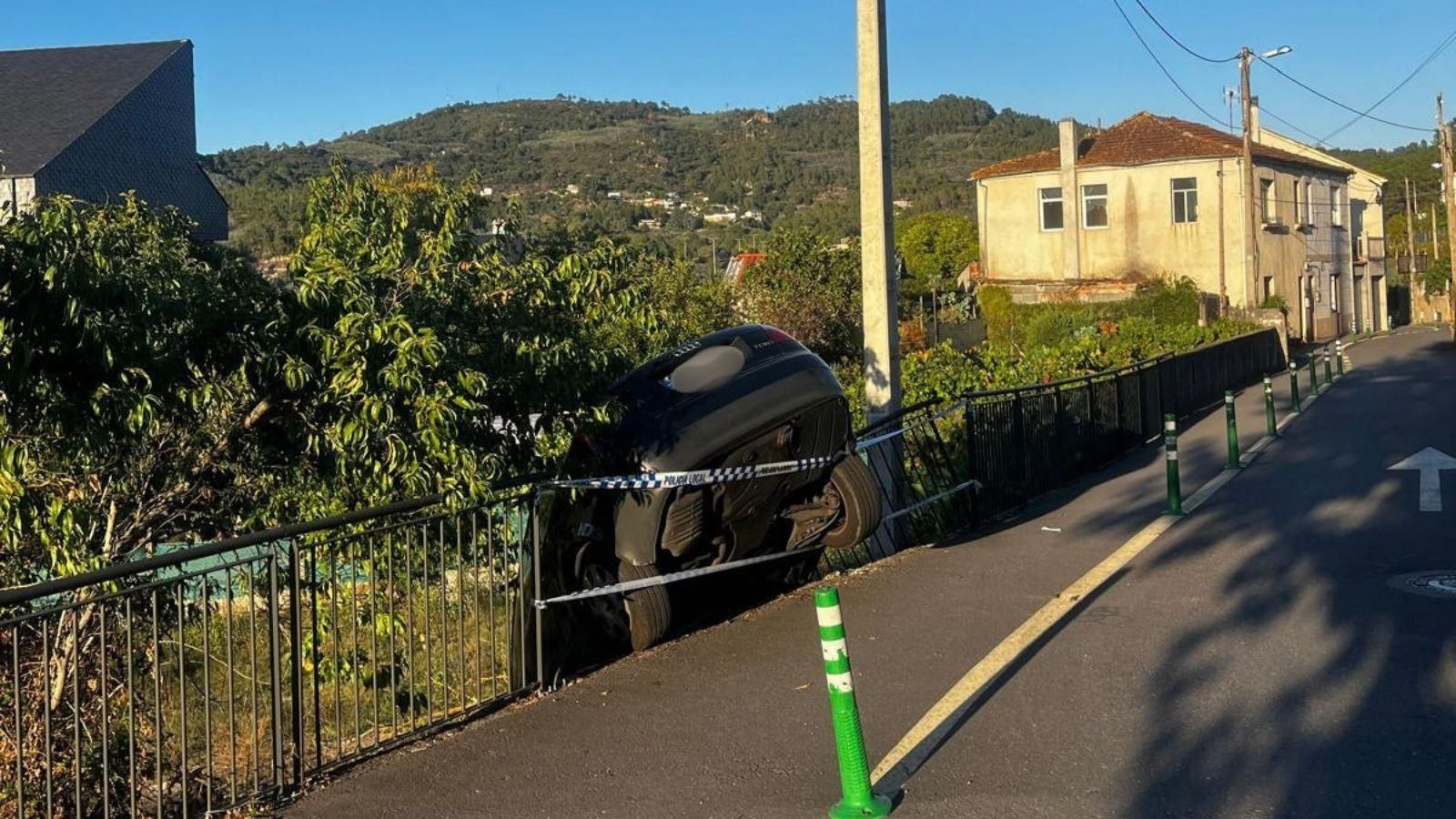 Imagen del coche empotrado