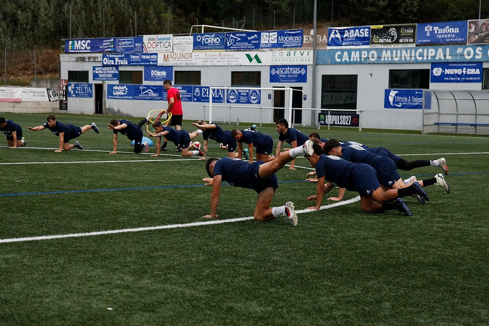 Más ejercicios para coger el punto físico.