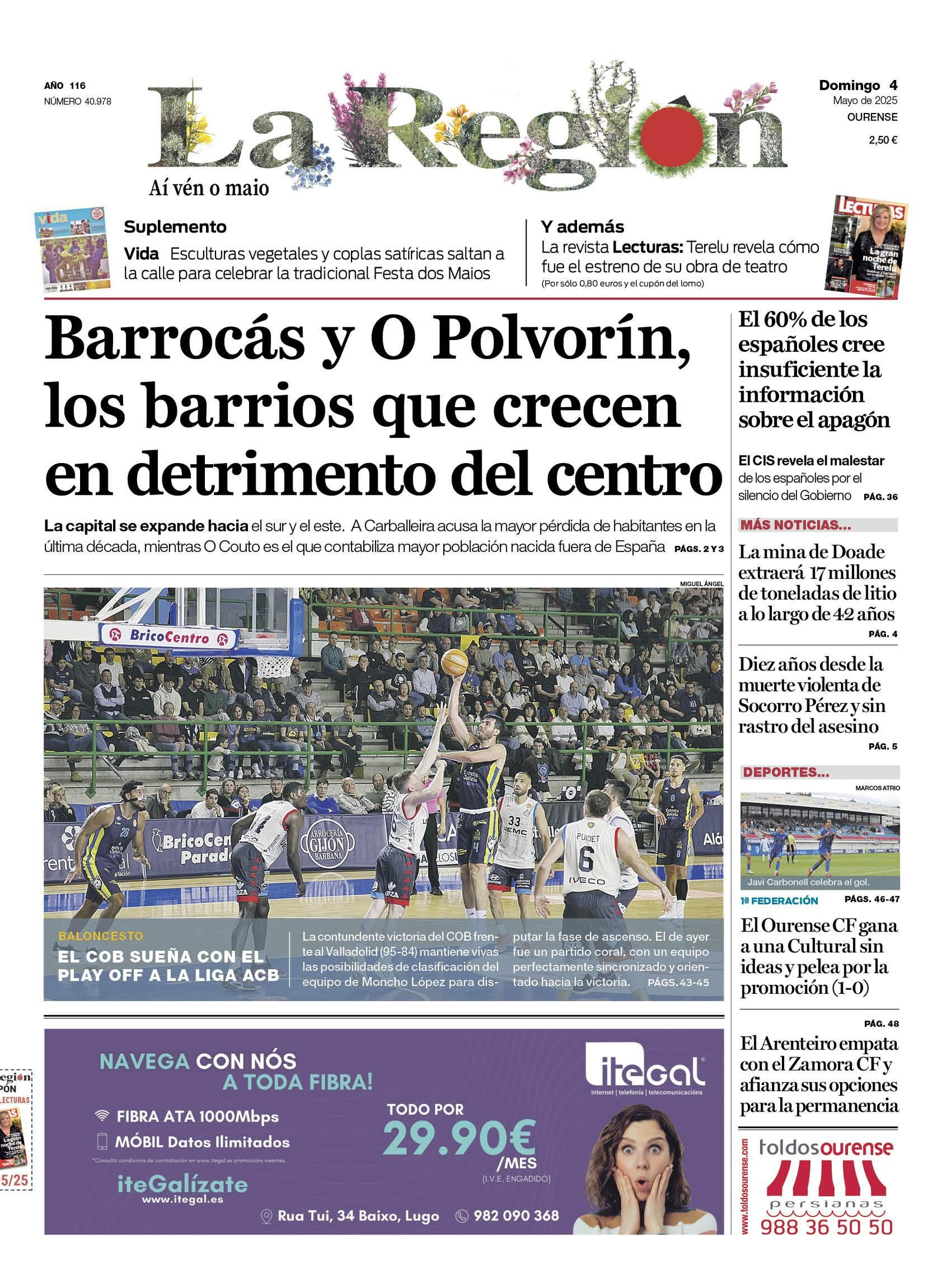 La portada de hoy