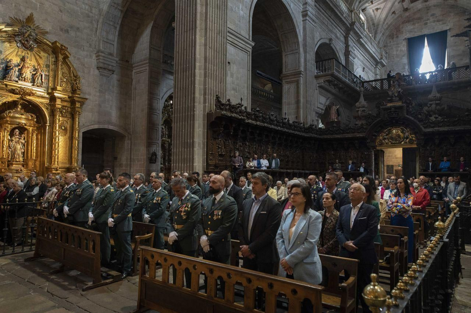 Misa del Pilar en Celanova (FOTOS: MARTIÑO PINAL)