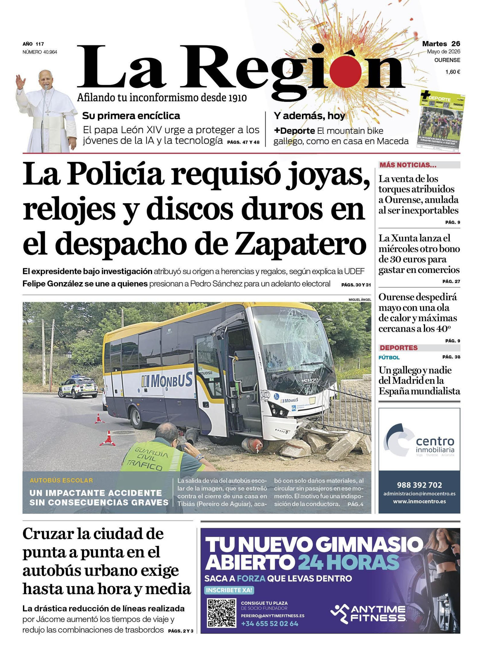 La portada de hoy