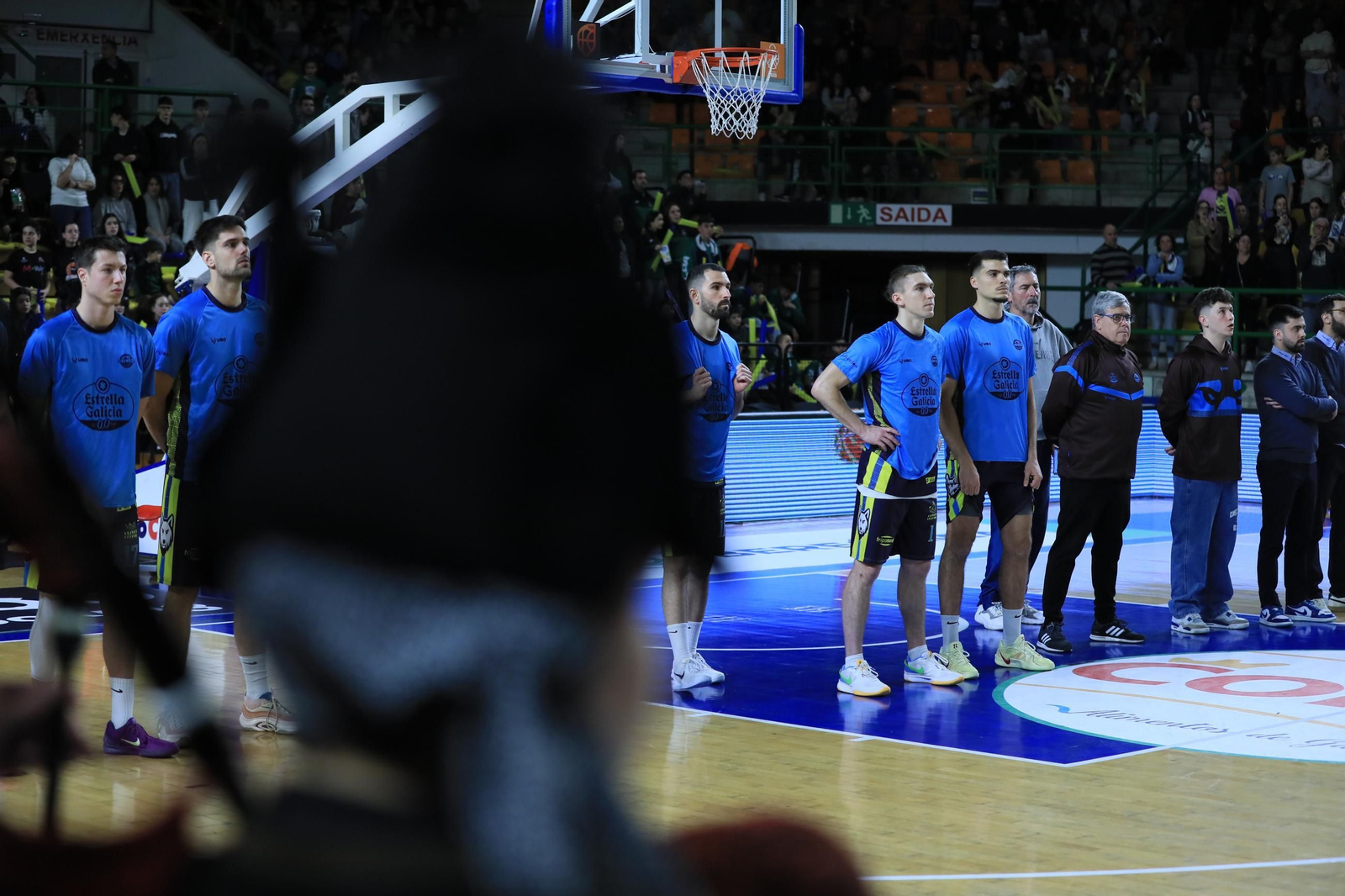 Galería | El Pazo, a reventar para el derbi COB-Obradoiro