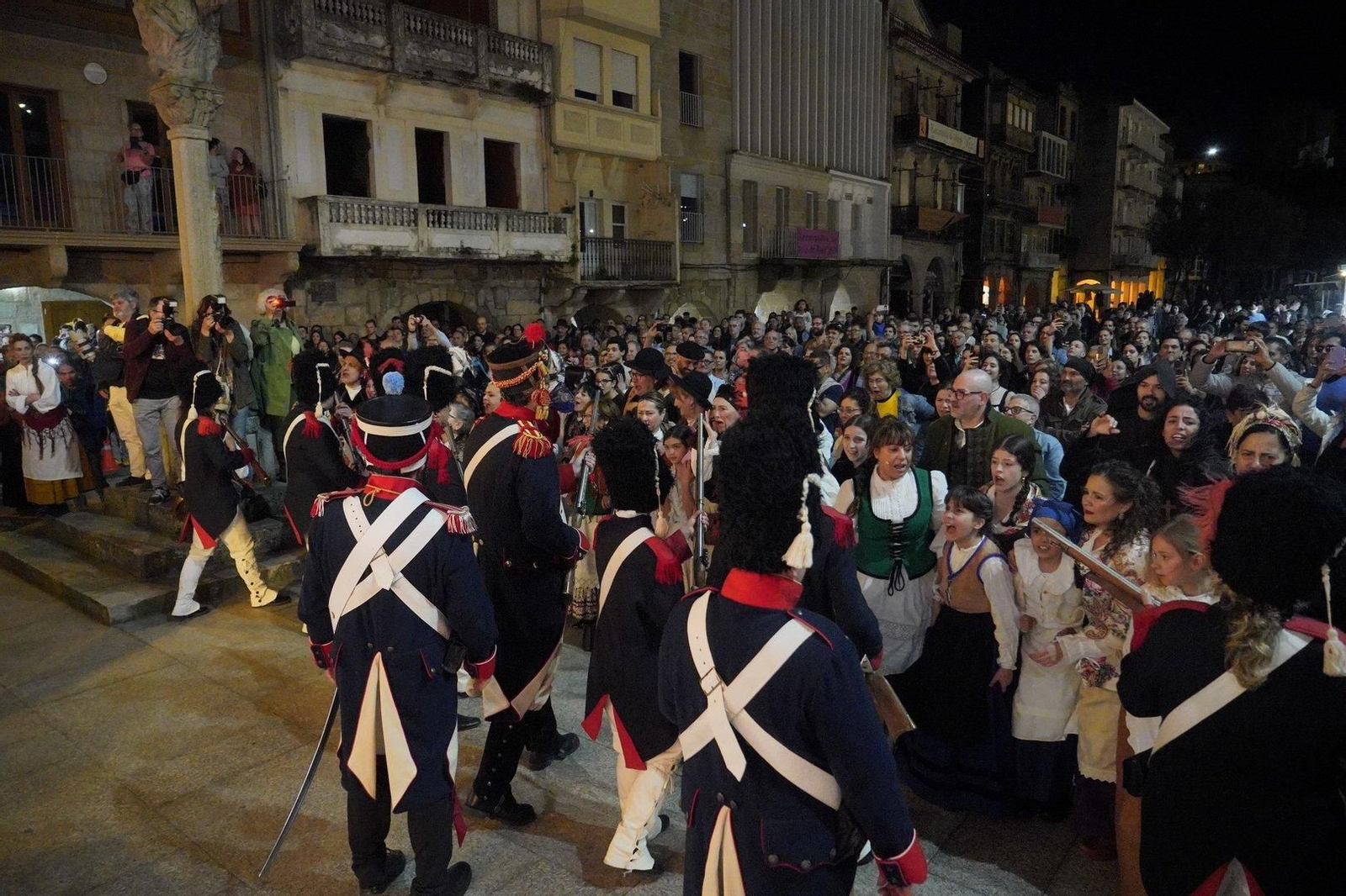 Revuelta del pueblo ante la entrada de las tropas de Napoleón.