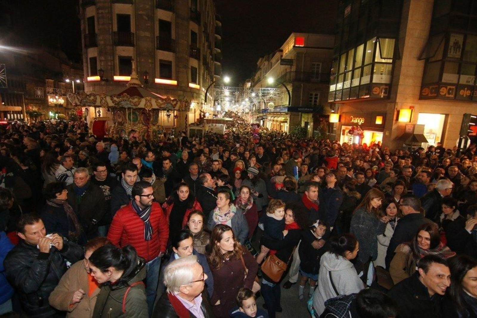 Encendido de las luces de Navidad Foto JV Landín 015