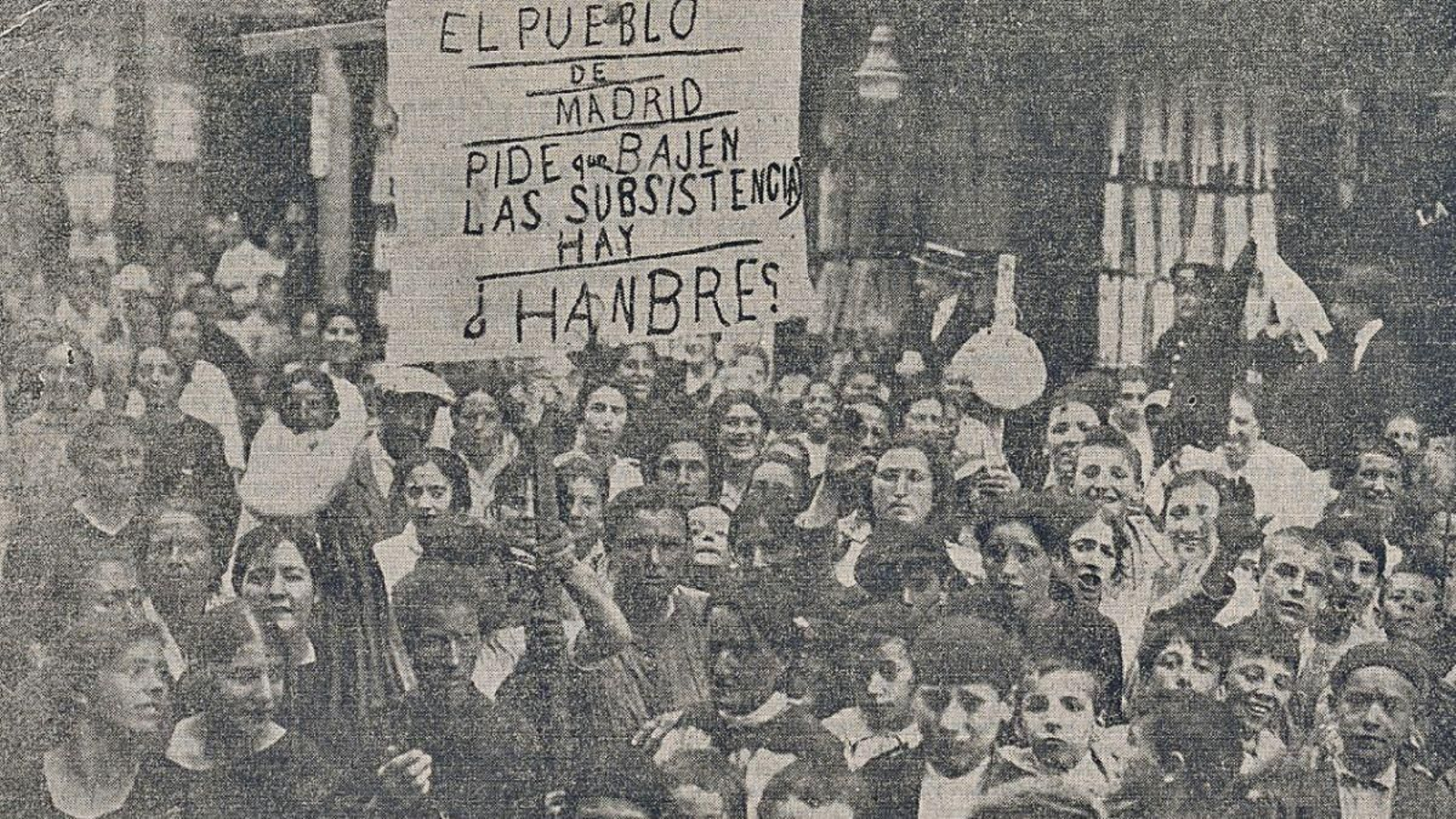 El motín de Madrid. Hoy 20-05-1920.