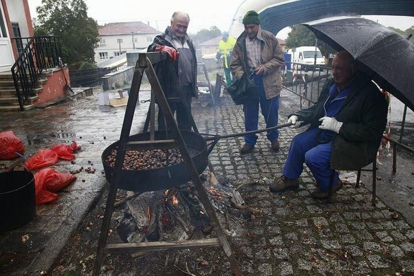 Festa da Castaña en Riós.
