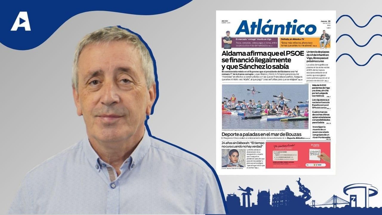 La portada de Atlántico del 30 de abril