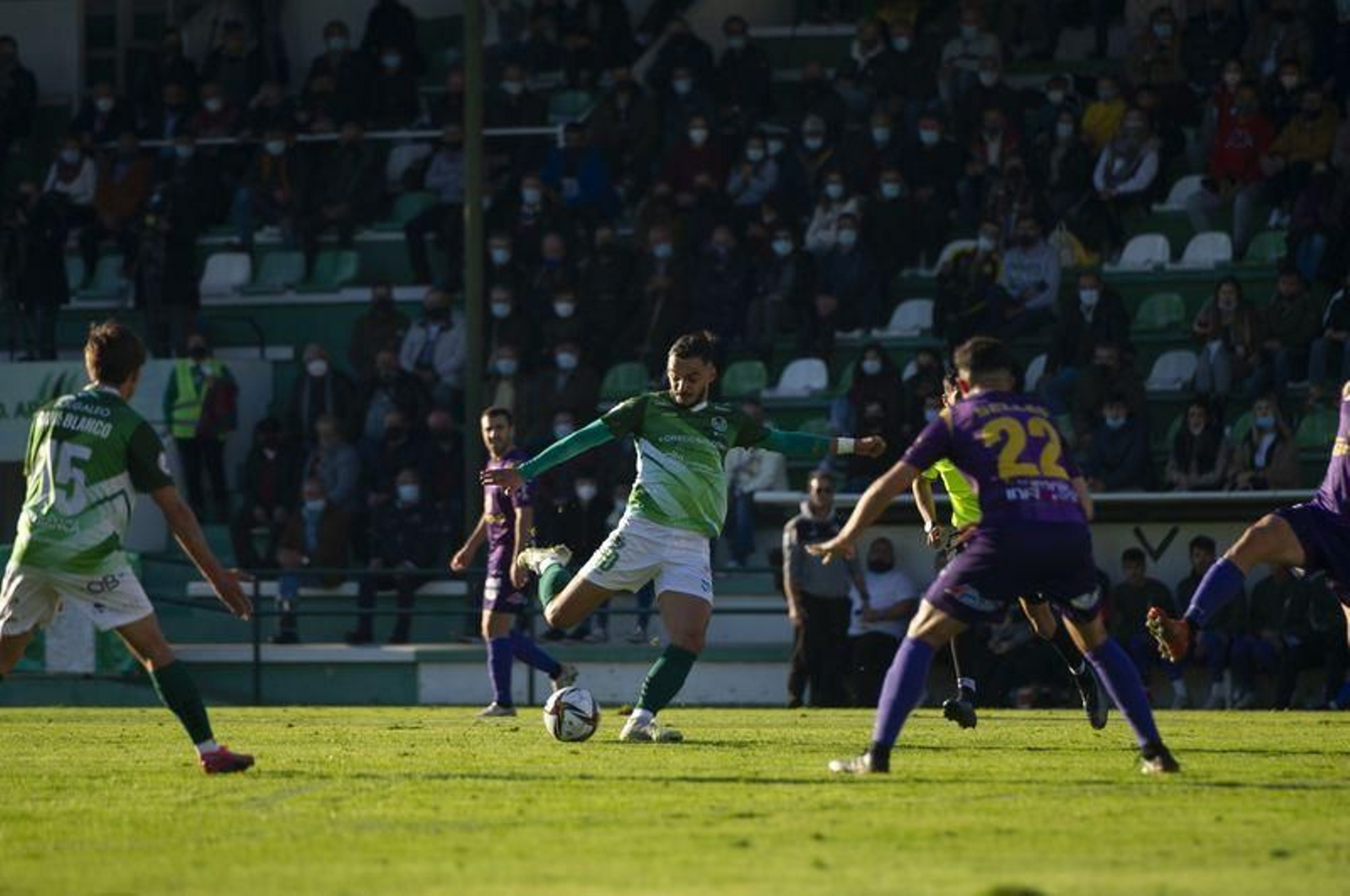 El partido entre el Arenteiro y el Palencia en Espiñedo (MARTIÑO PINAL)