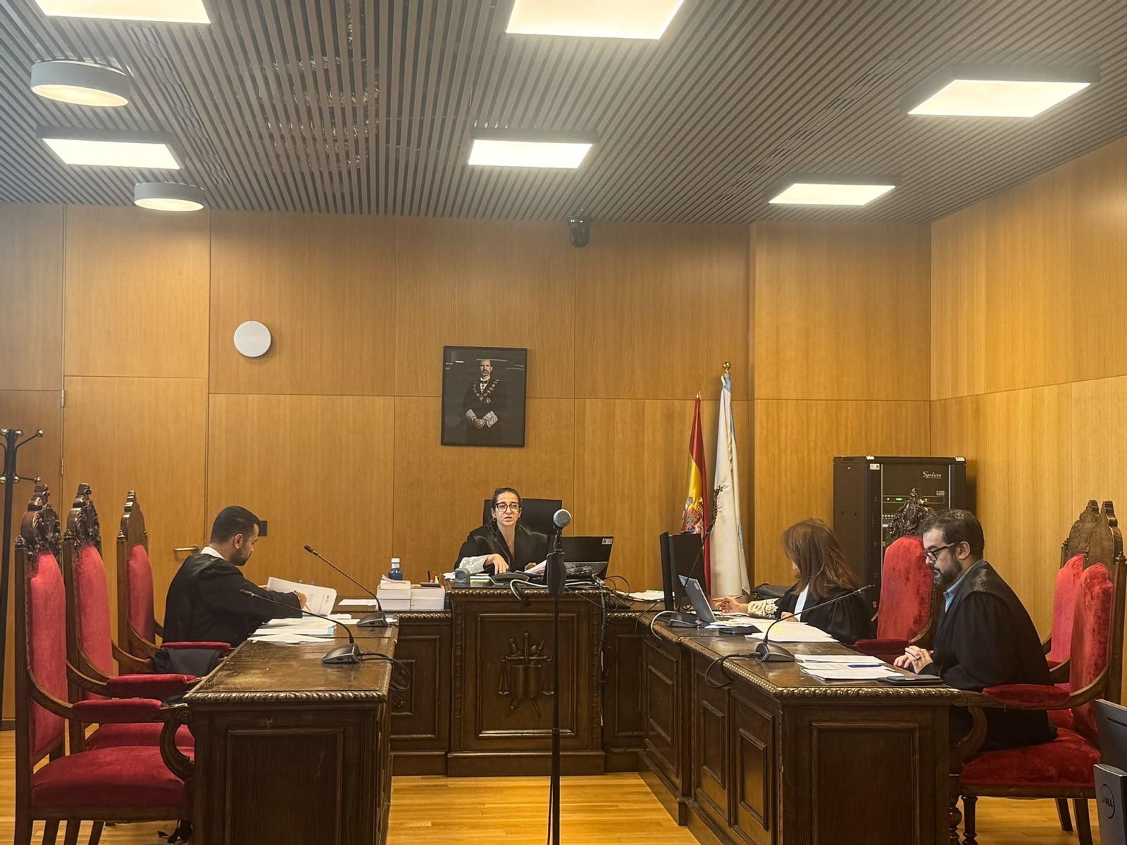 Vista en la Plaza 1 de la Sección Penal para dictaminar si José V.R. quebrantó el alejamiento