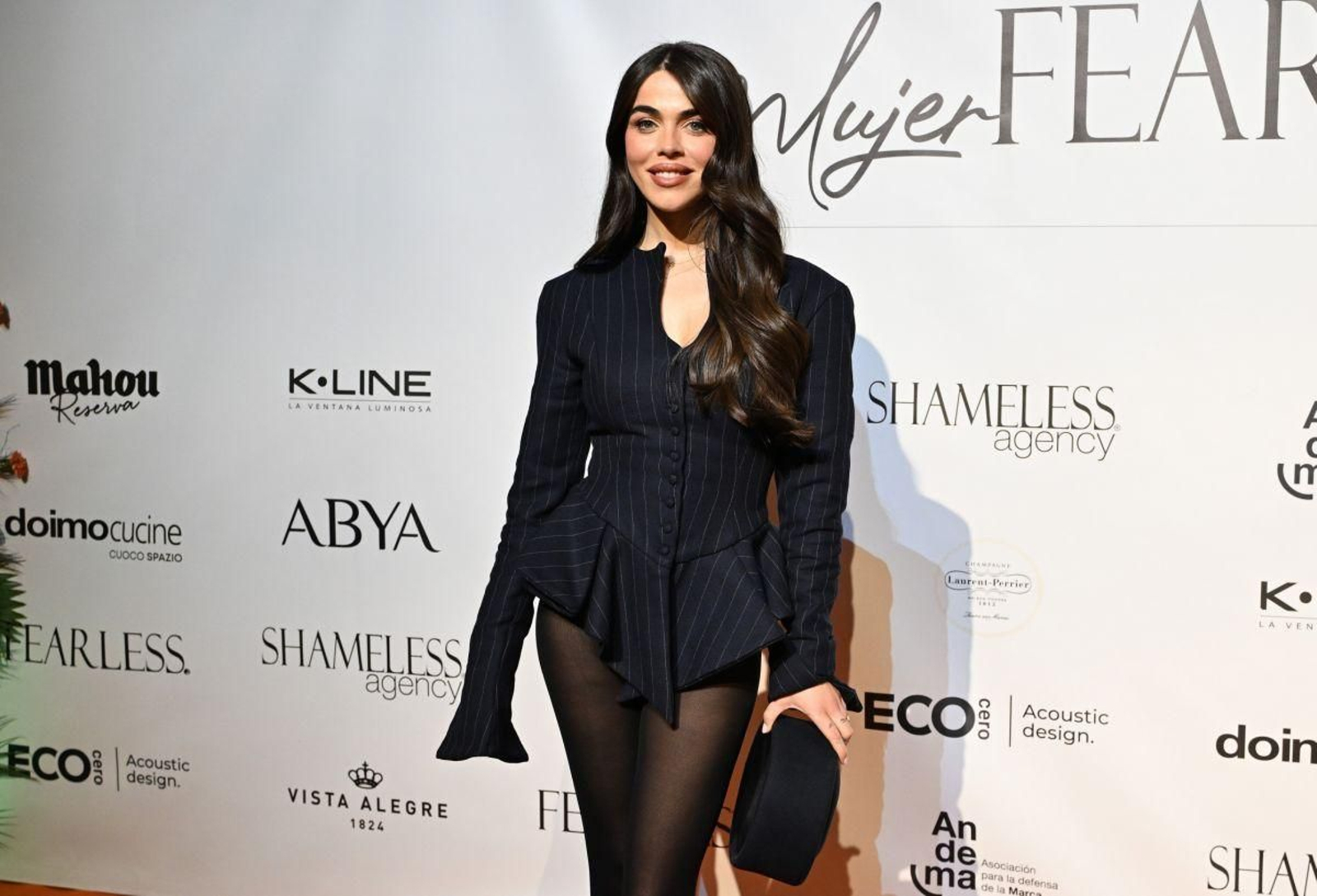 Violeta Mangriñán en la quinta edición de los premios Fearless.
