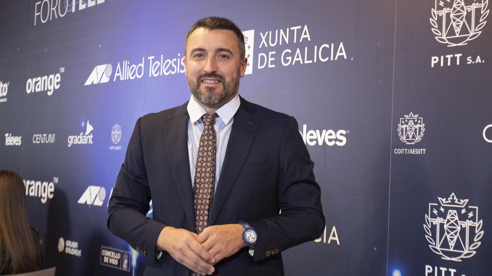 José Manuel Martínez, decano del Coettga, ayer en el Palacio de la Oliva.