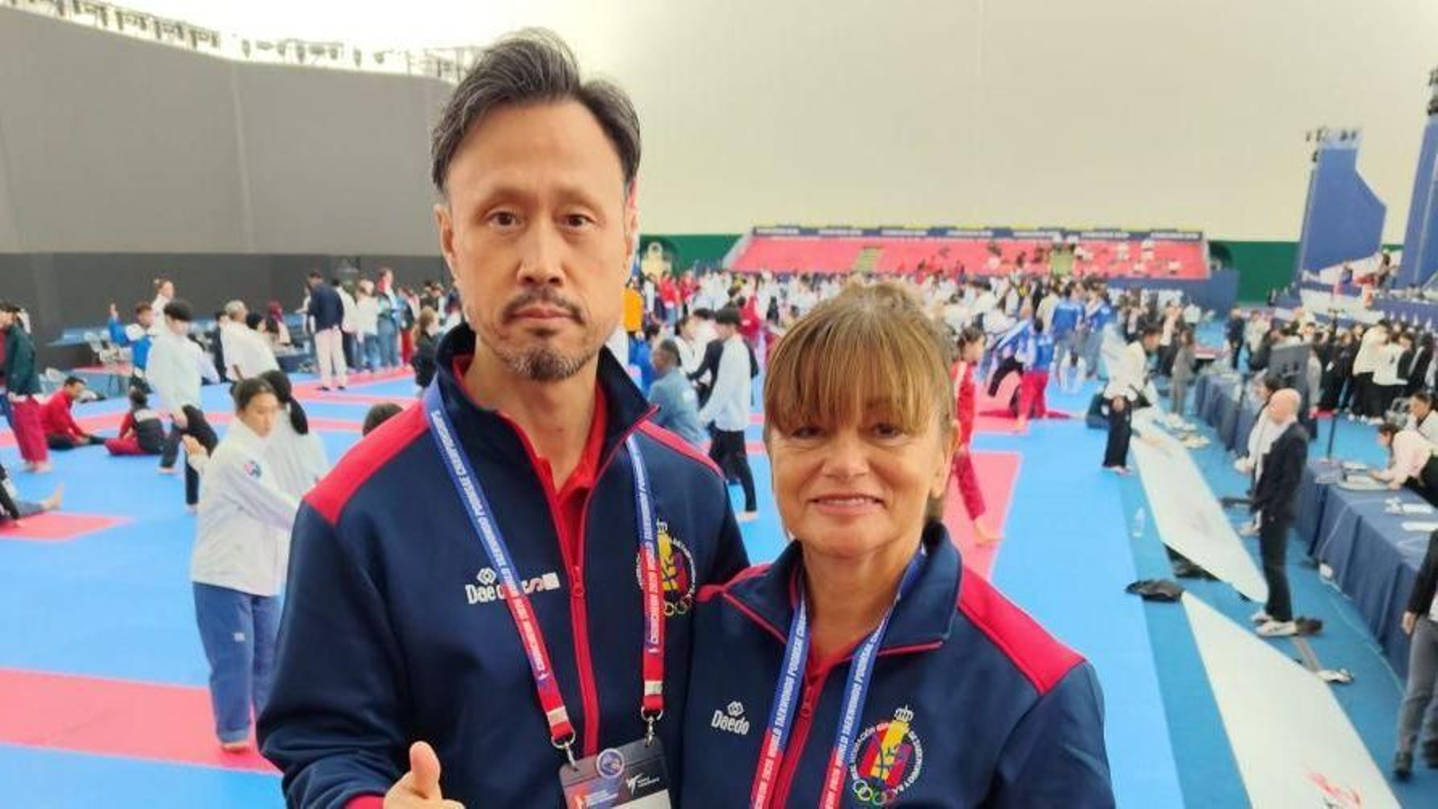 Seung Han y Esperanza Fernández.