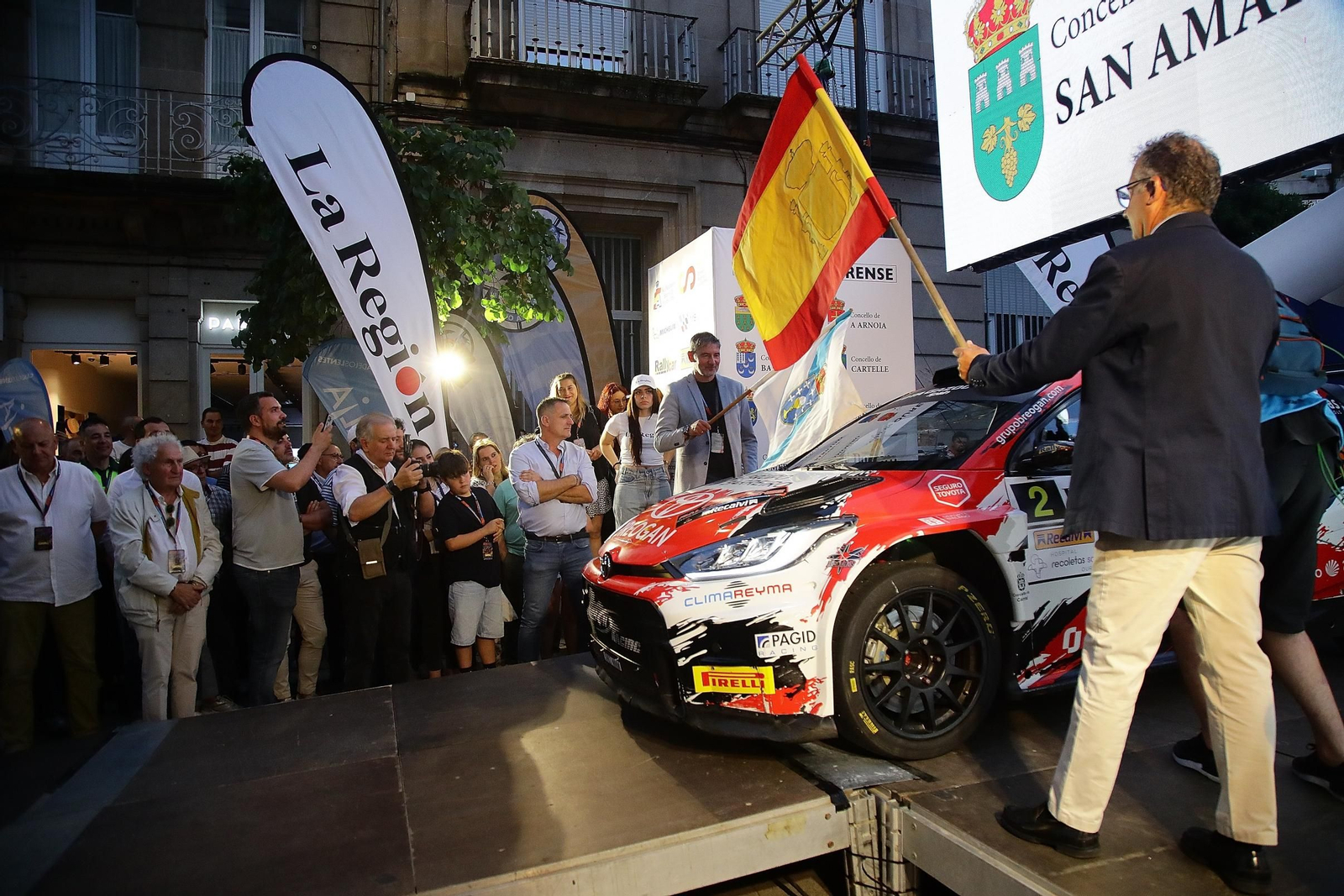 Galería | Arrancan los motores con la ceremonia de inauguración del Rally de Ourense, en fotos