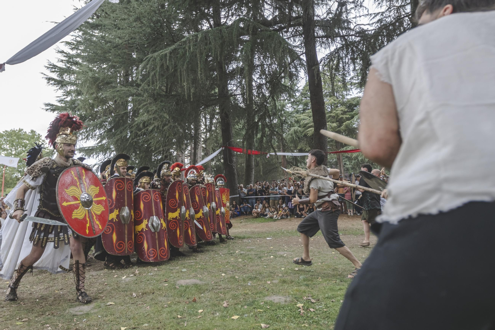 Galería | Los romanos cruzan el Lethes: Xinzo pone fin al Esquecemento, un evento con cifras récord