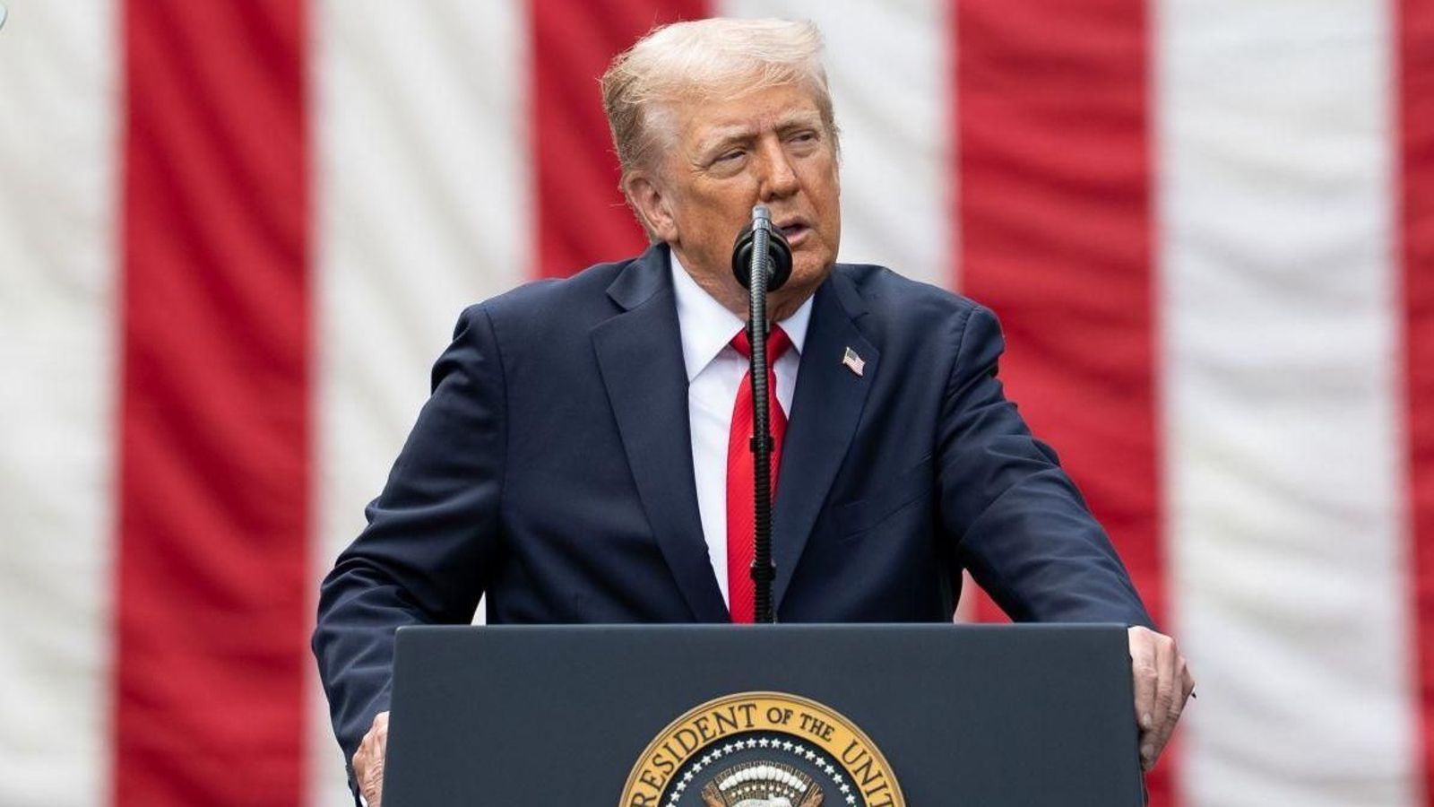 Donald Trump, presidente de los Estados Unidos.