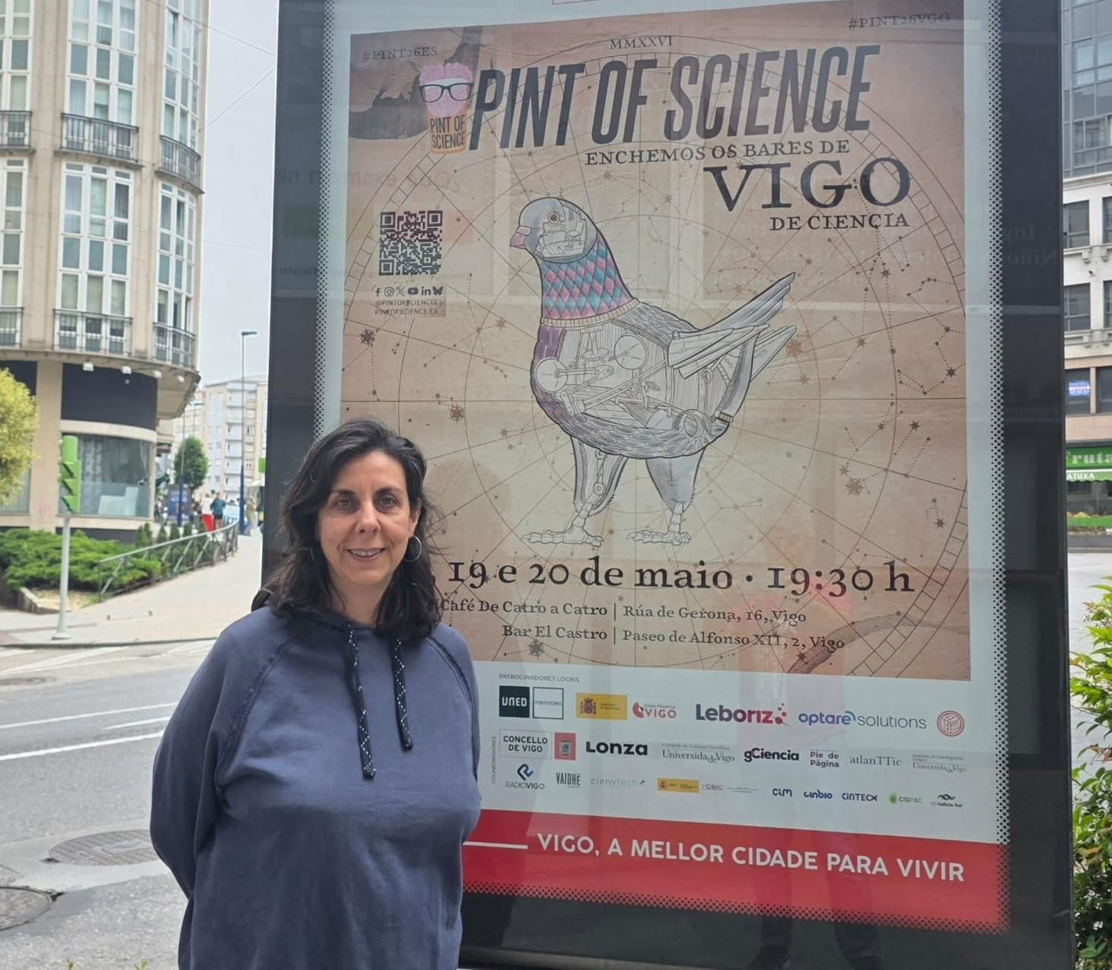 La investigadora del Instituto Galicia Sur, Saida Ortolano.