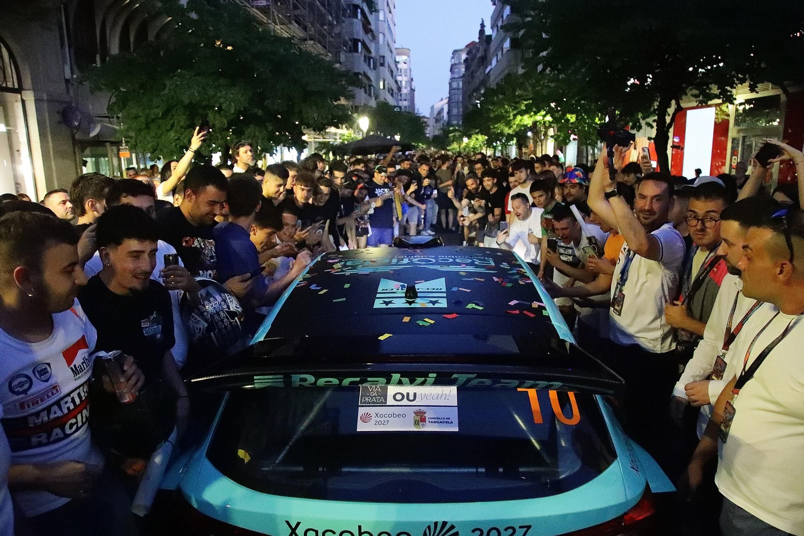 Galería | Arrancan los motores con la ceremonia de inauguración del Rally de Ourense, en fotos