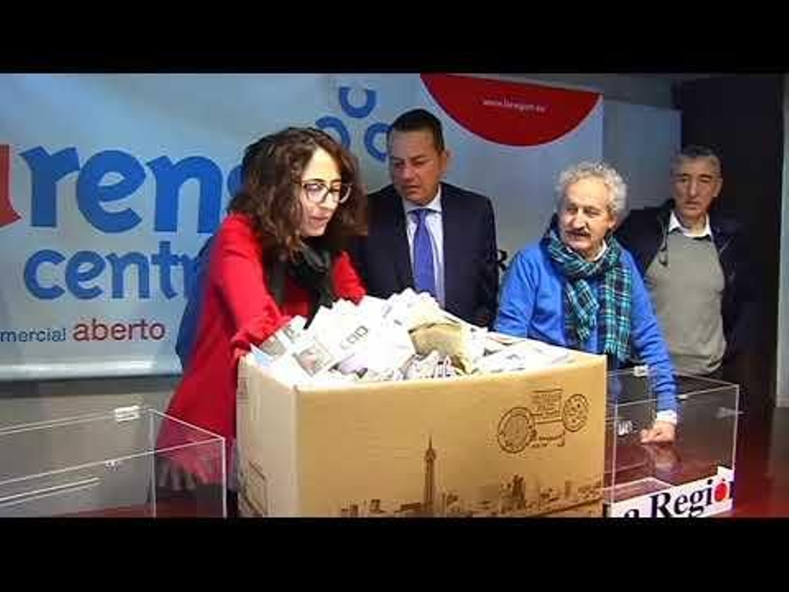 Sorteo de premios de La Región y Ourense Centro