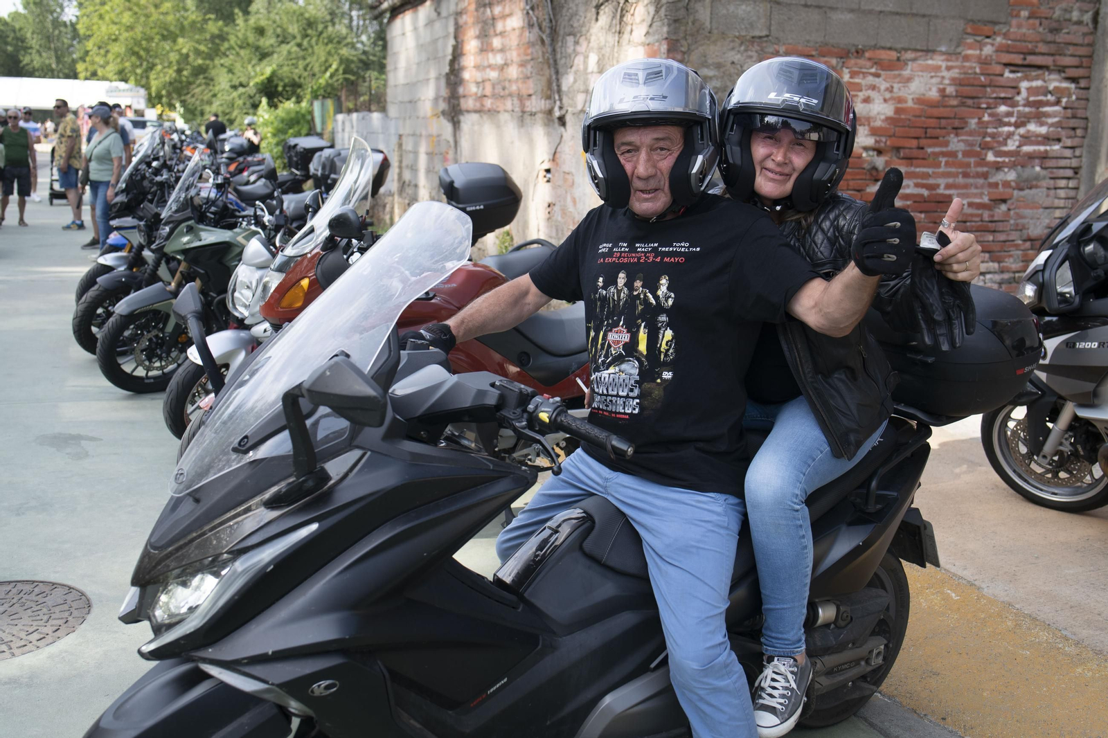 Galería | Las motos vuelven a recorrer Verín en una nueva concentración motera, en fotos