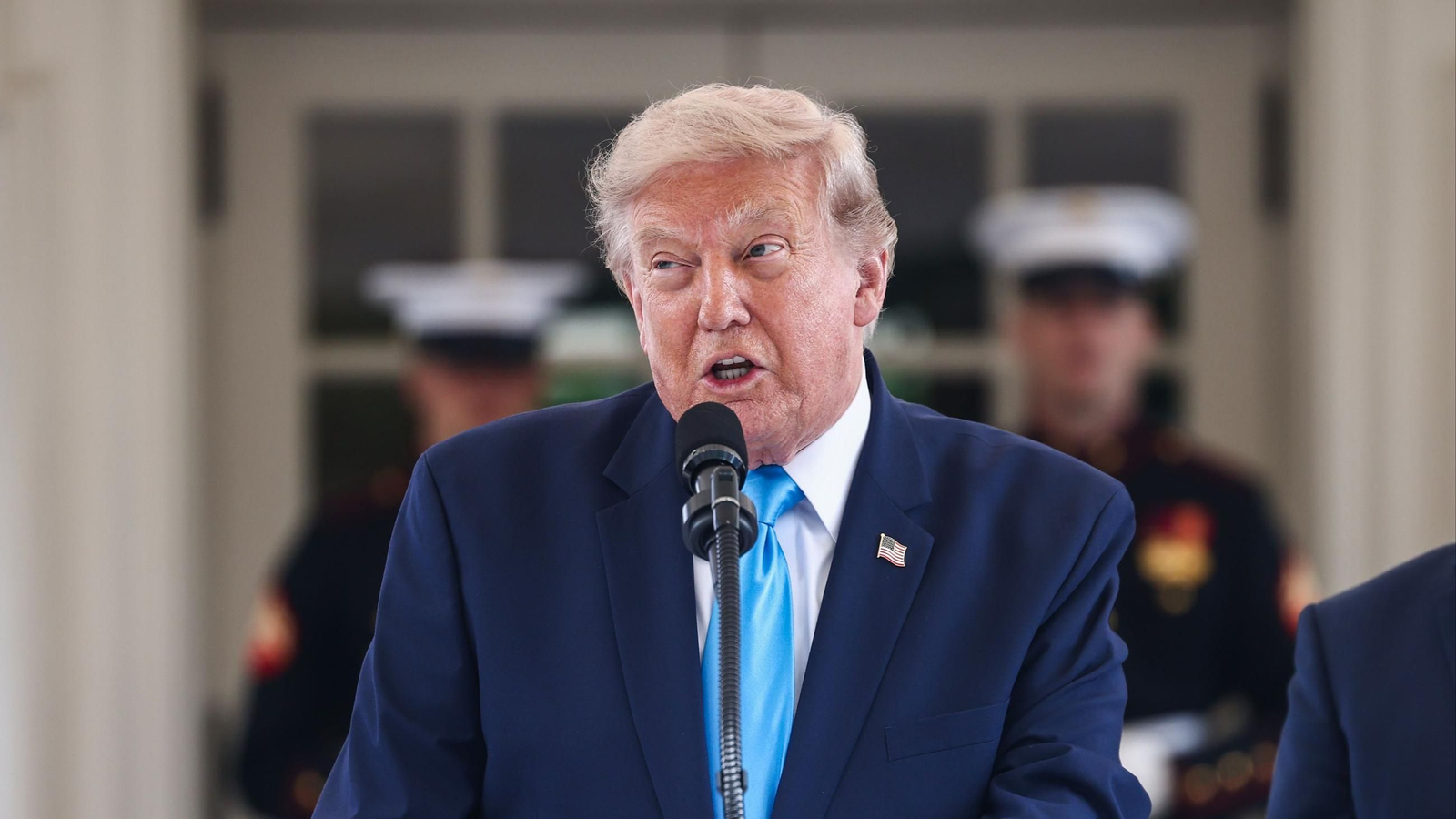El presidente de los Estados Unidos, Donald Trump