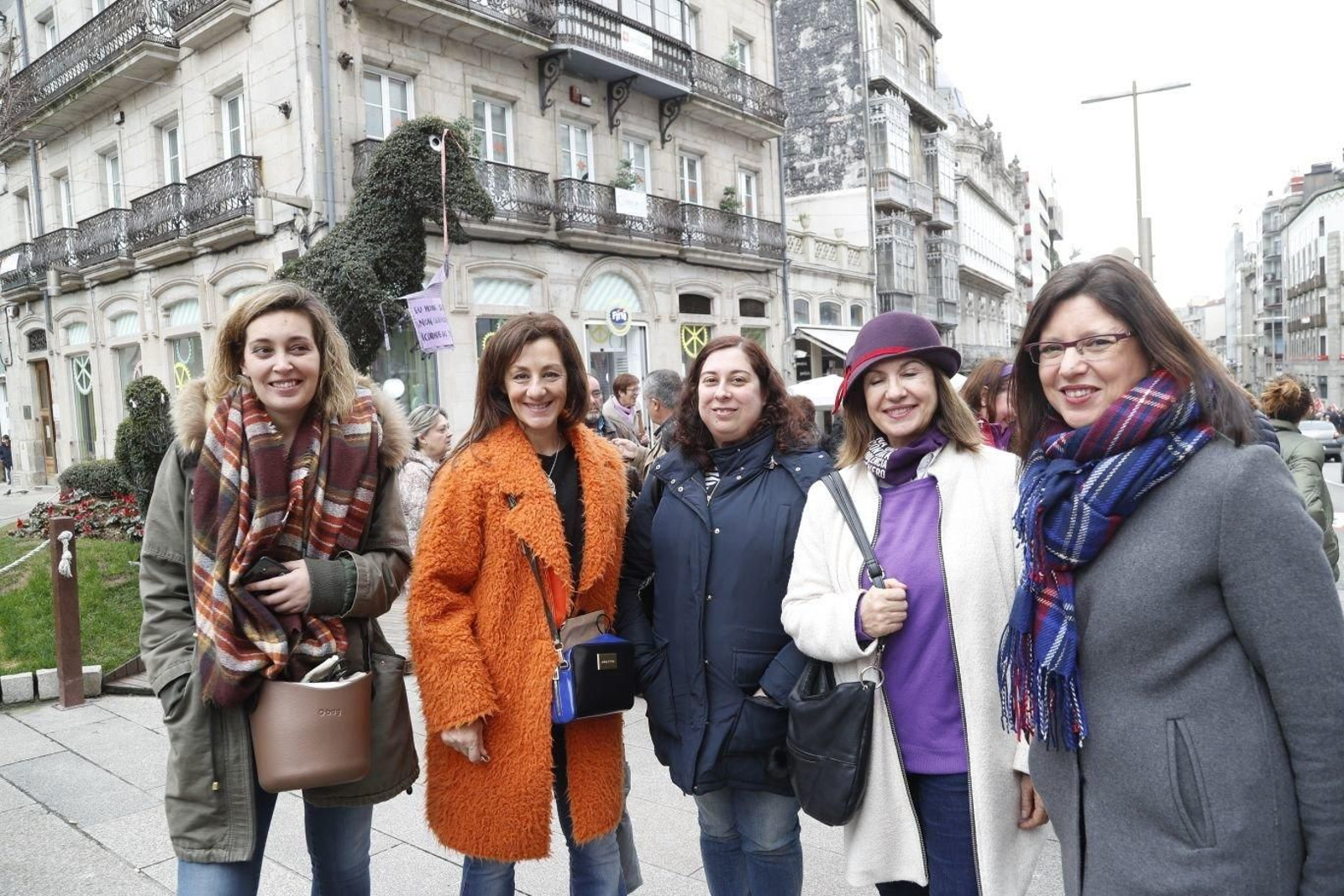 Huelga del 8M en Vigo