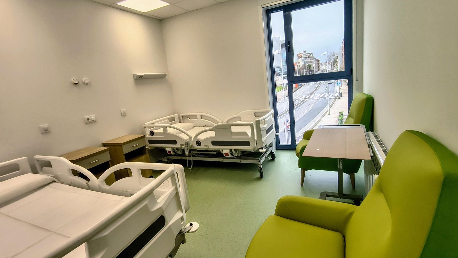 Una de las habitaciones nuevas. 