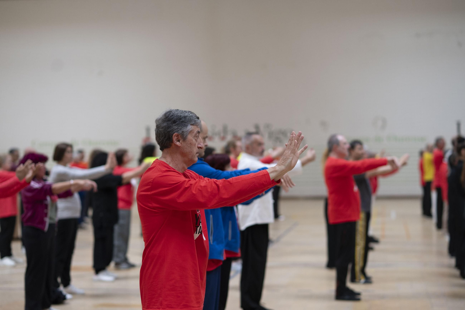 Galería | Los ourensanos disfrutan del maestro Fu Qing Quan en fin de semana llenó de taichi