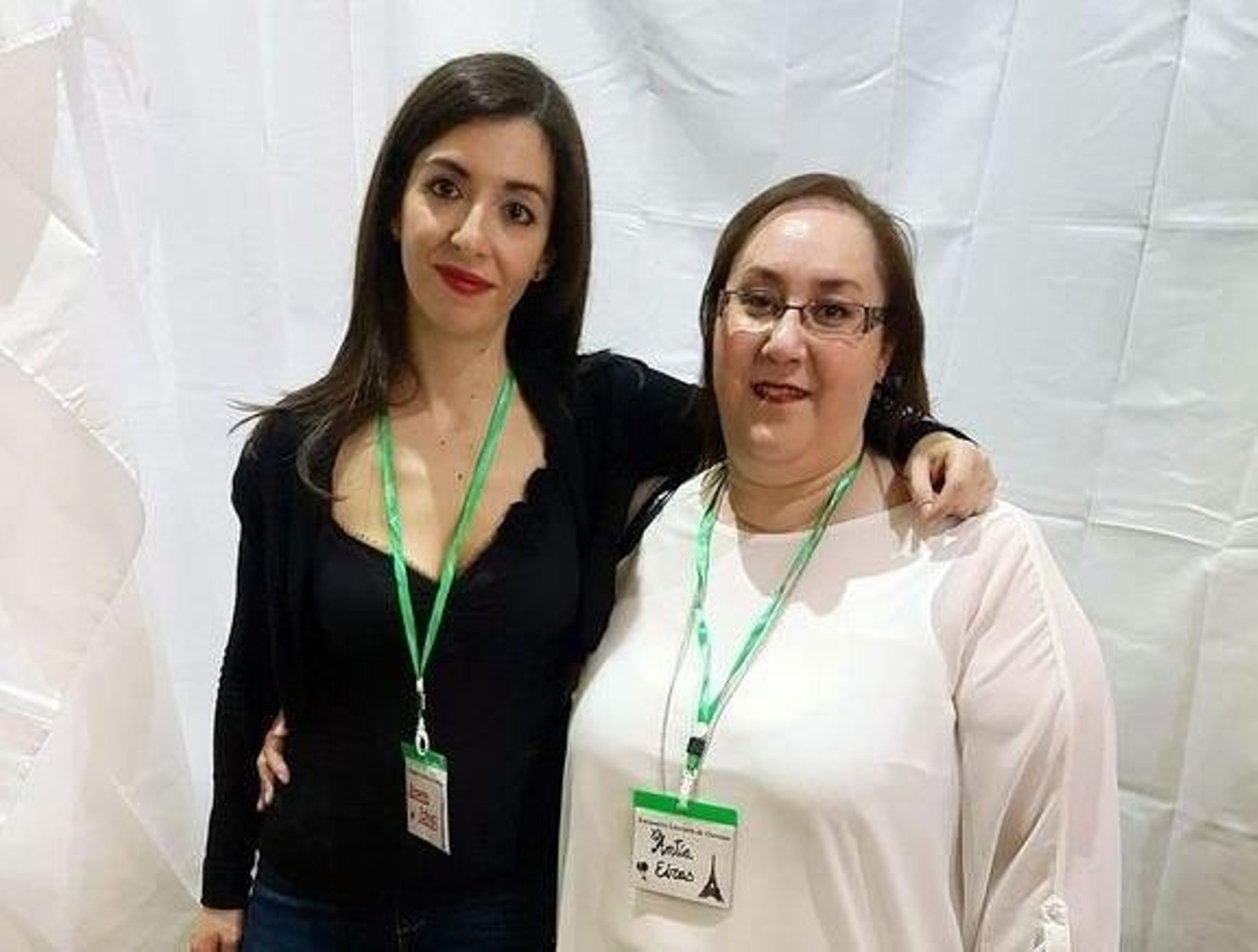 Andrea López y Antía Eiras son escritoras de Vigo