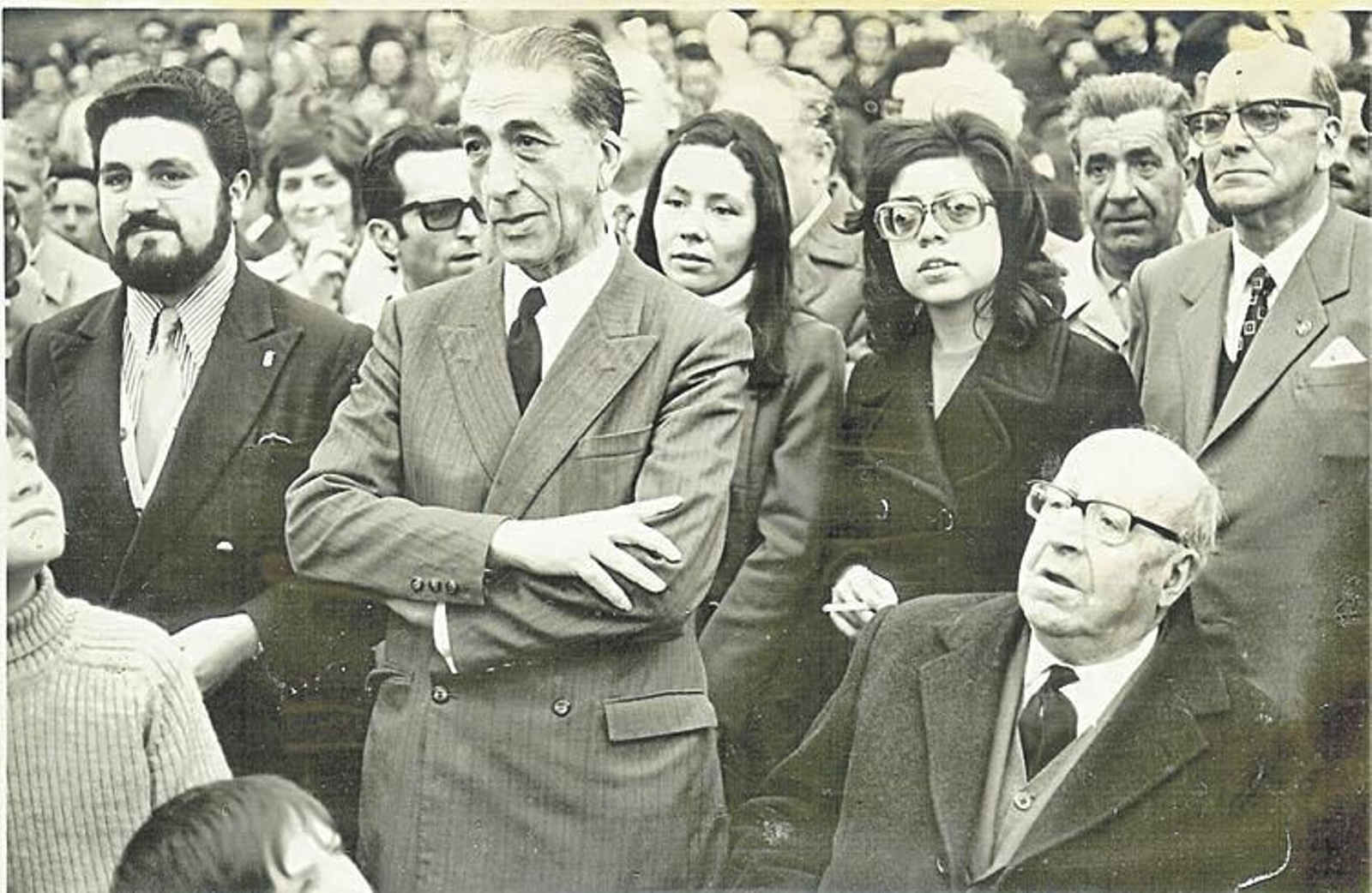 Xaquín Lorenzo, Xocas, junto a Otero Pedrayo.