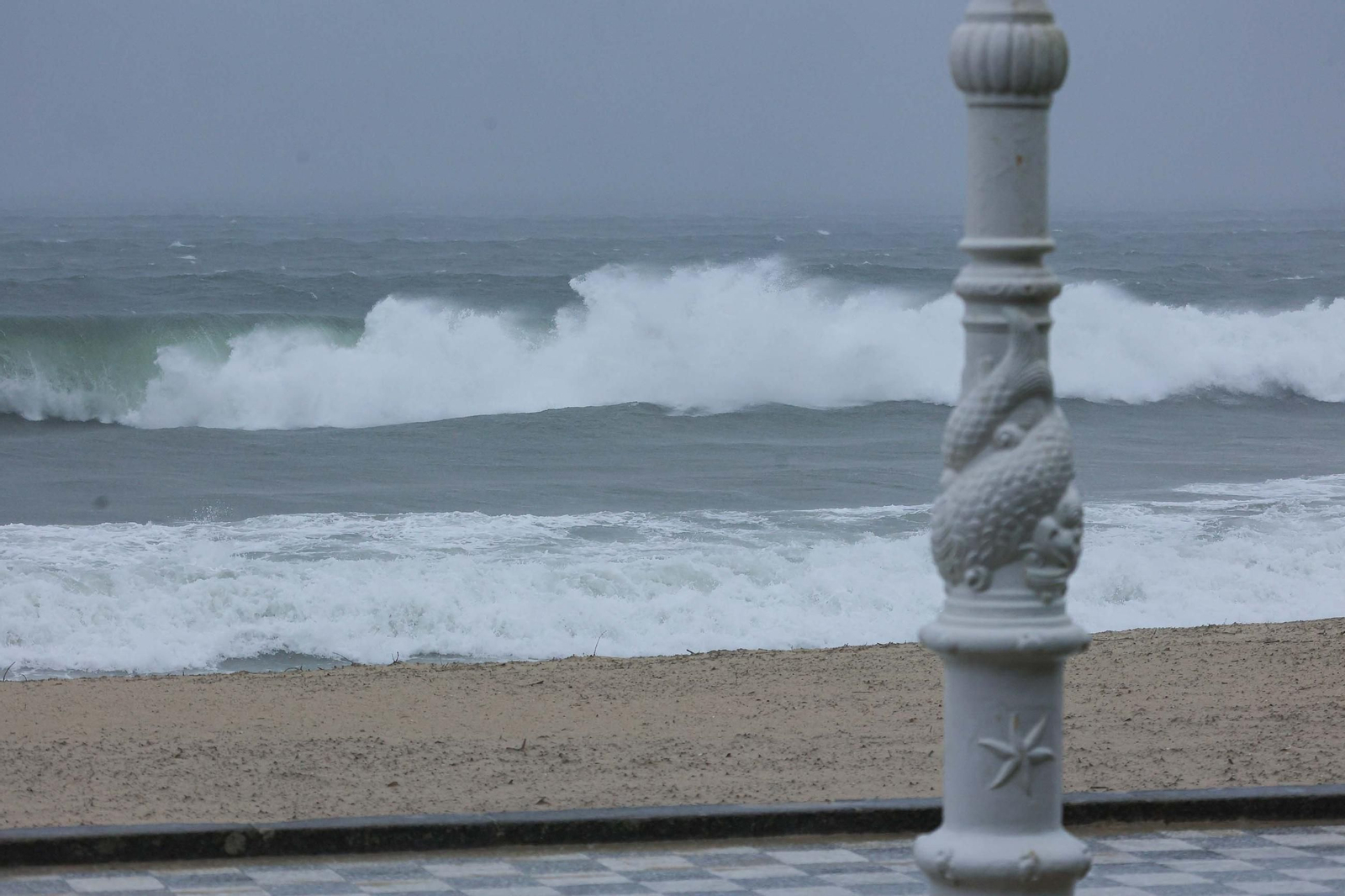 GALERÍA | Los estragos de la borrasca Herminia en Vigo