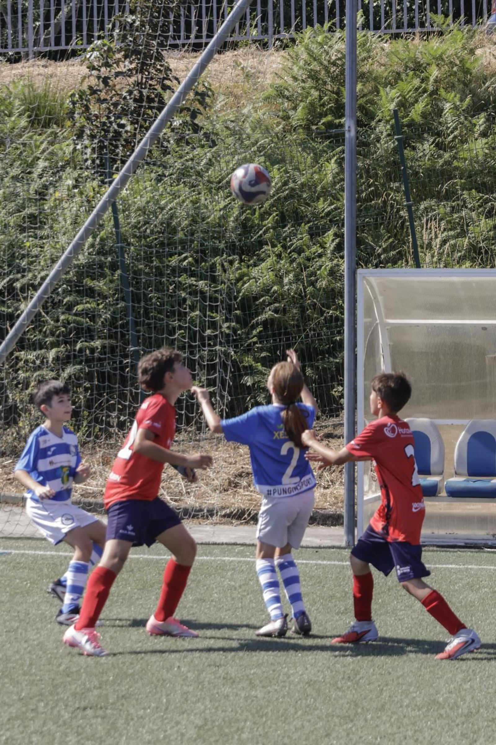 Los pequeños vibraron en San Rosendo con el Trofeo de fútbol Concello de Celanova