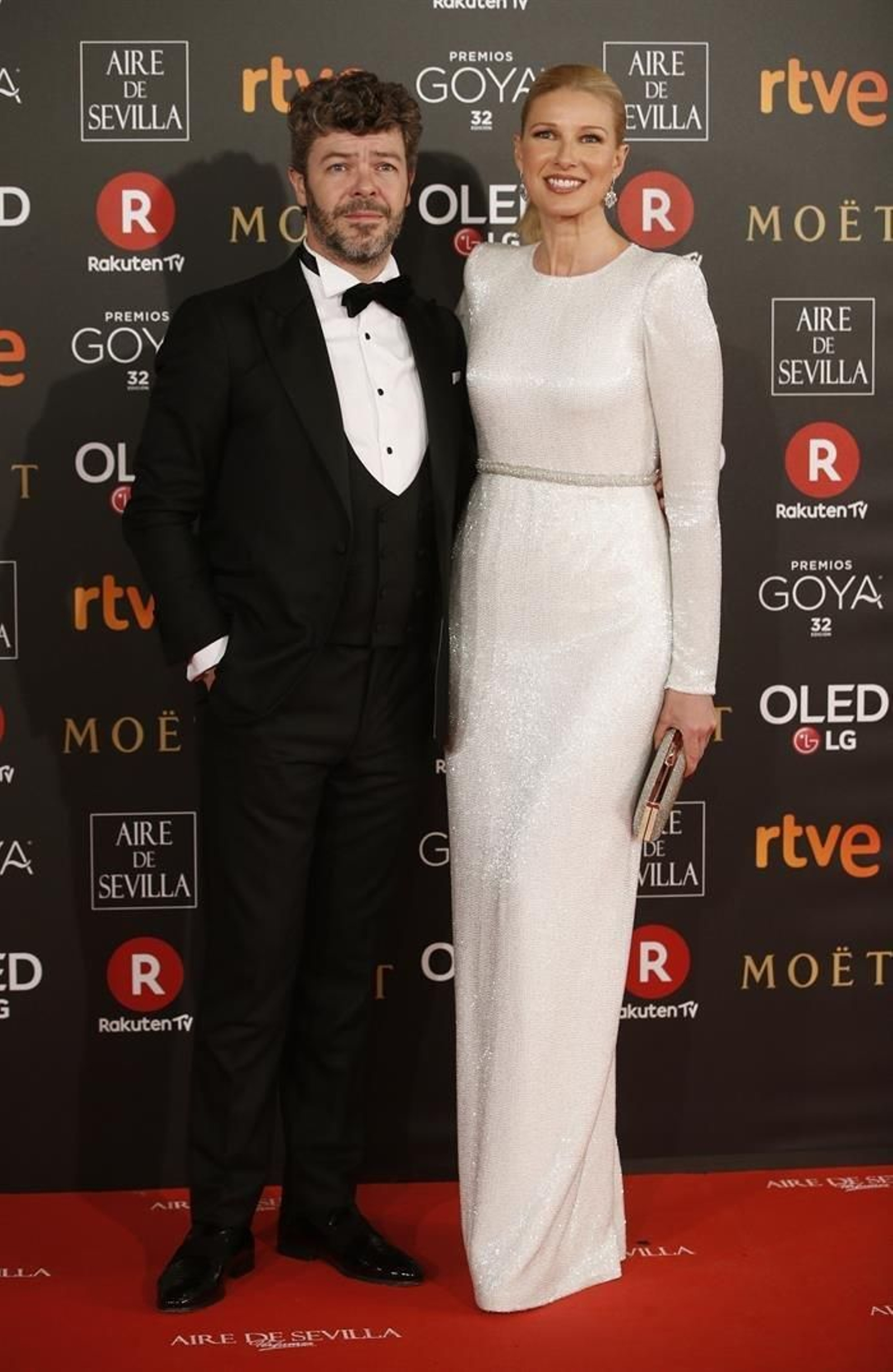 El director de orquesta Pablo Heras-Casado y la presentadora Anne Igartiburu