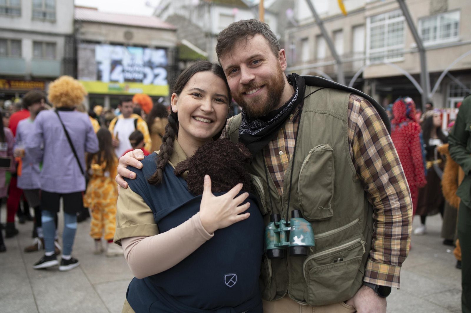 Galería | El sol hace acto de presencia en la mañana de sábado de Entroido de Xinzo de Limia