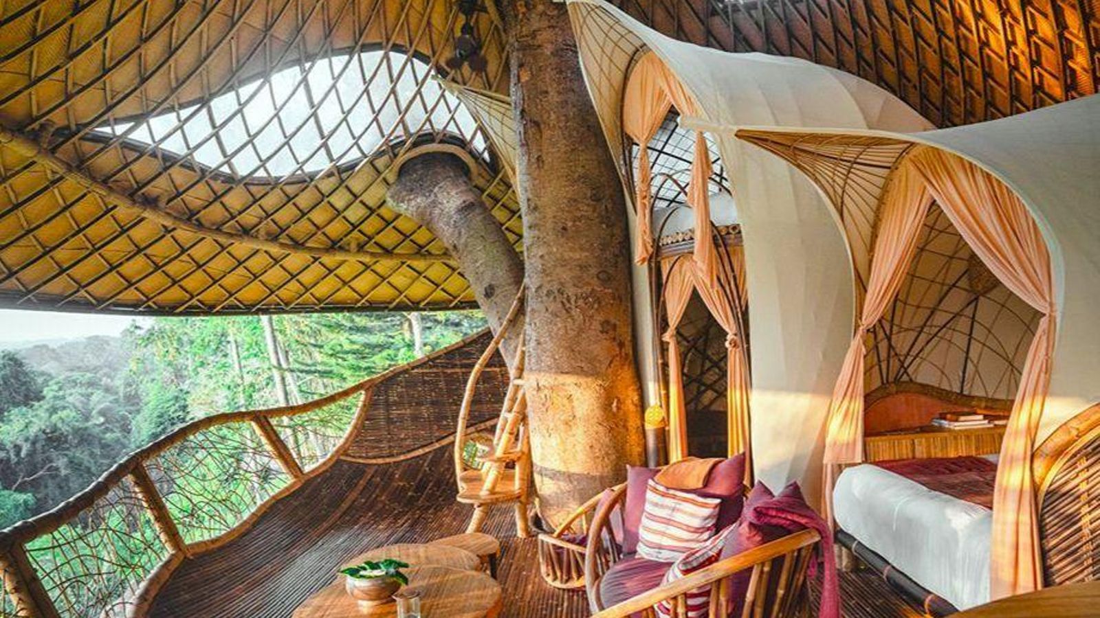 Hotel balinés Bambu Indah