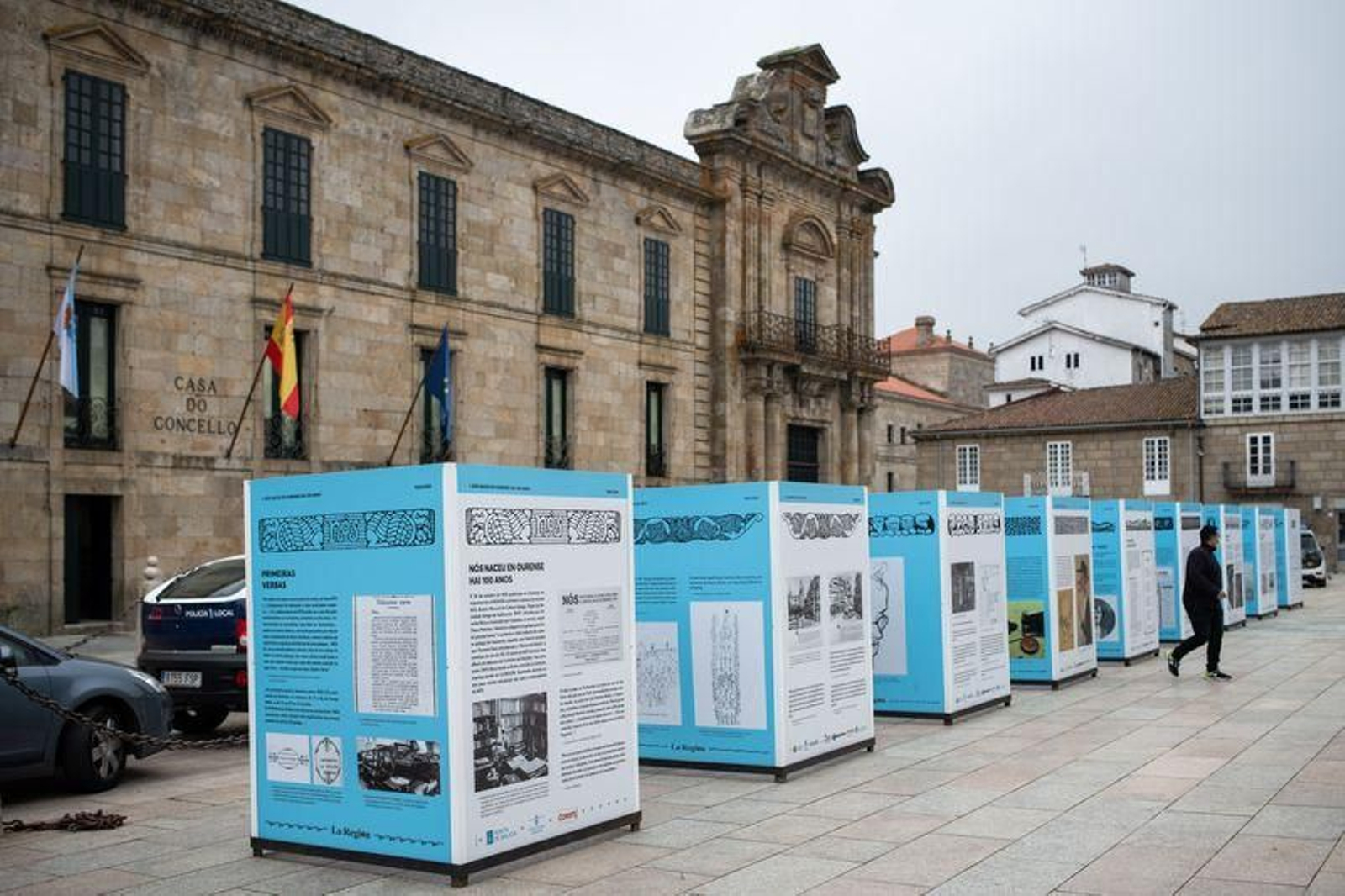 A exposición "Nós naceu en Ourense hai 100 anos" // FOTOS: ÓSCAR PINAL