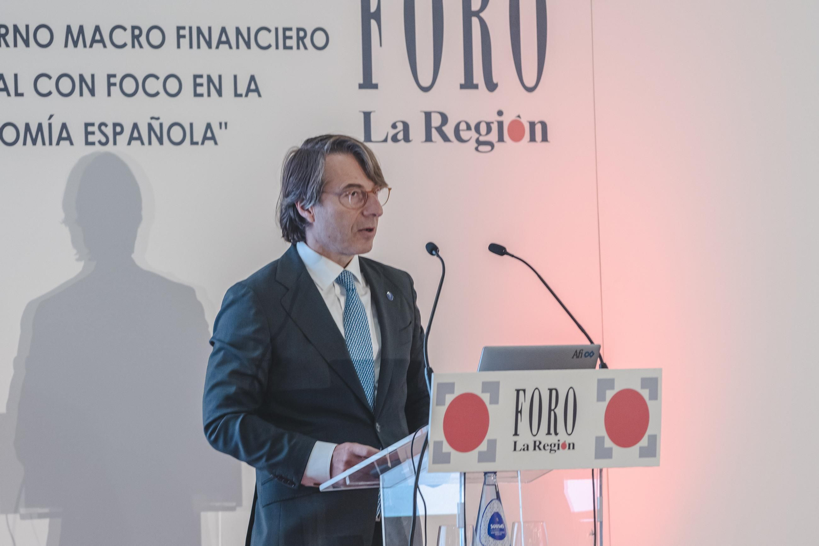 Miguel Corgos durante su intervención.