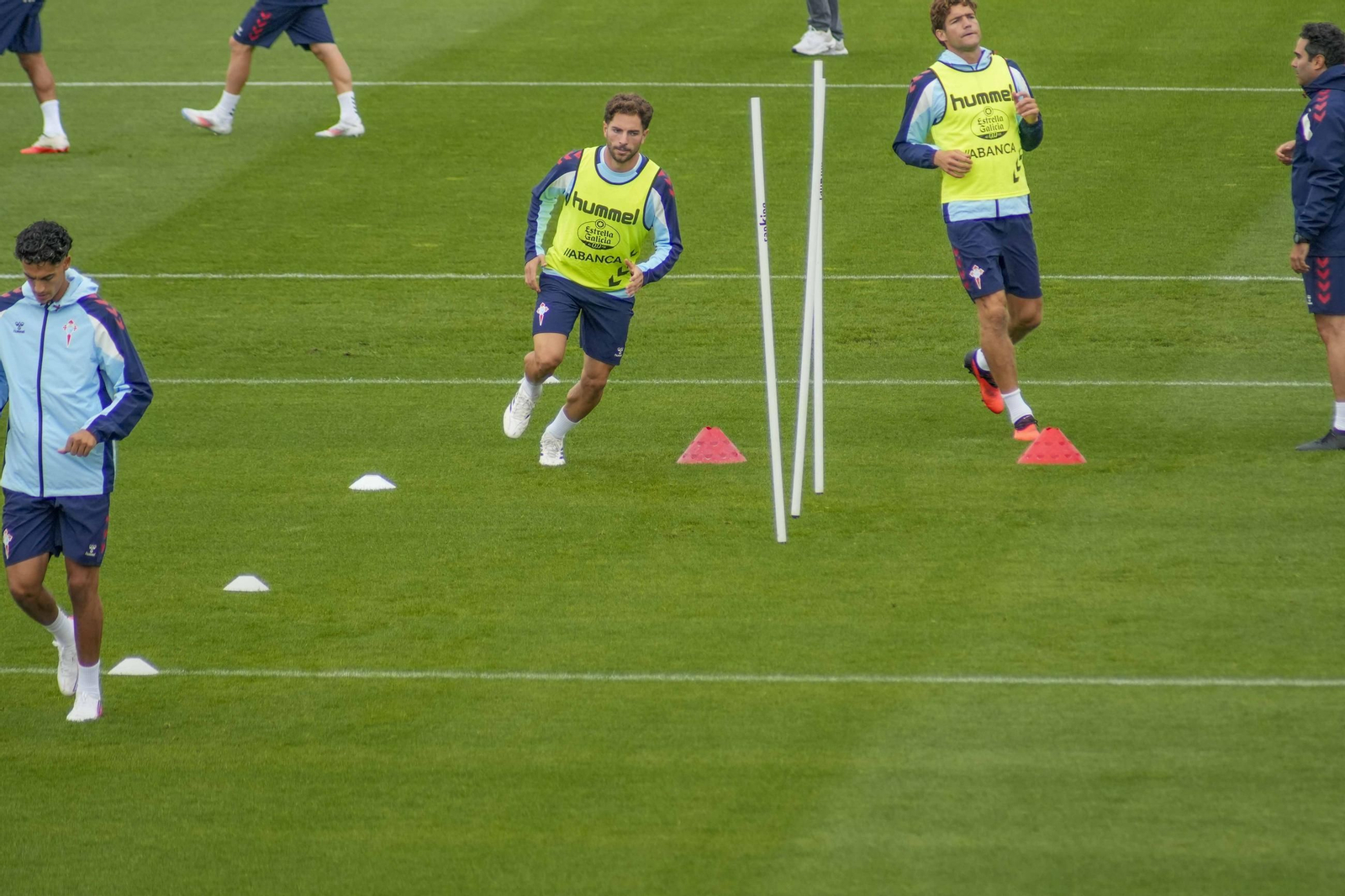 Galería | El Celta prepara su duelo ante Osasuna con Driouech ya incorporado