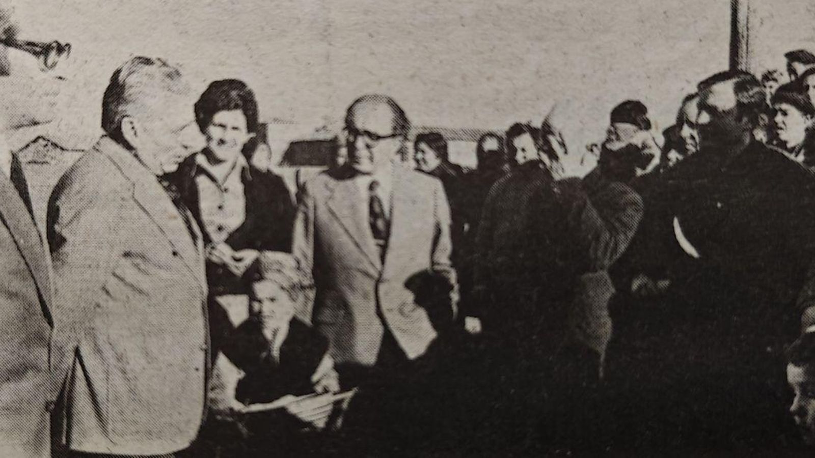 El gobernador civil de visita en Sandiás.