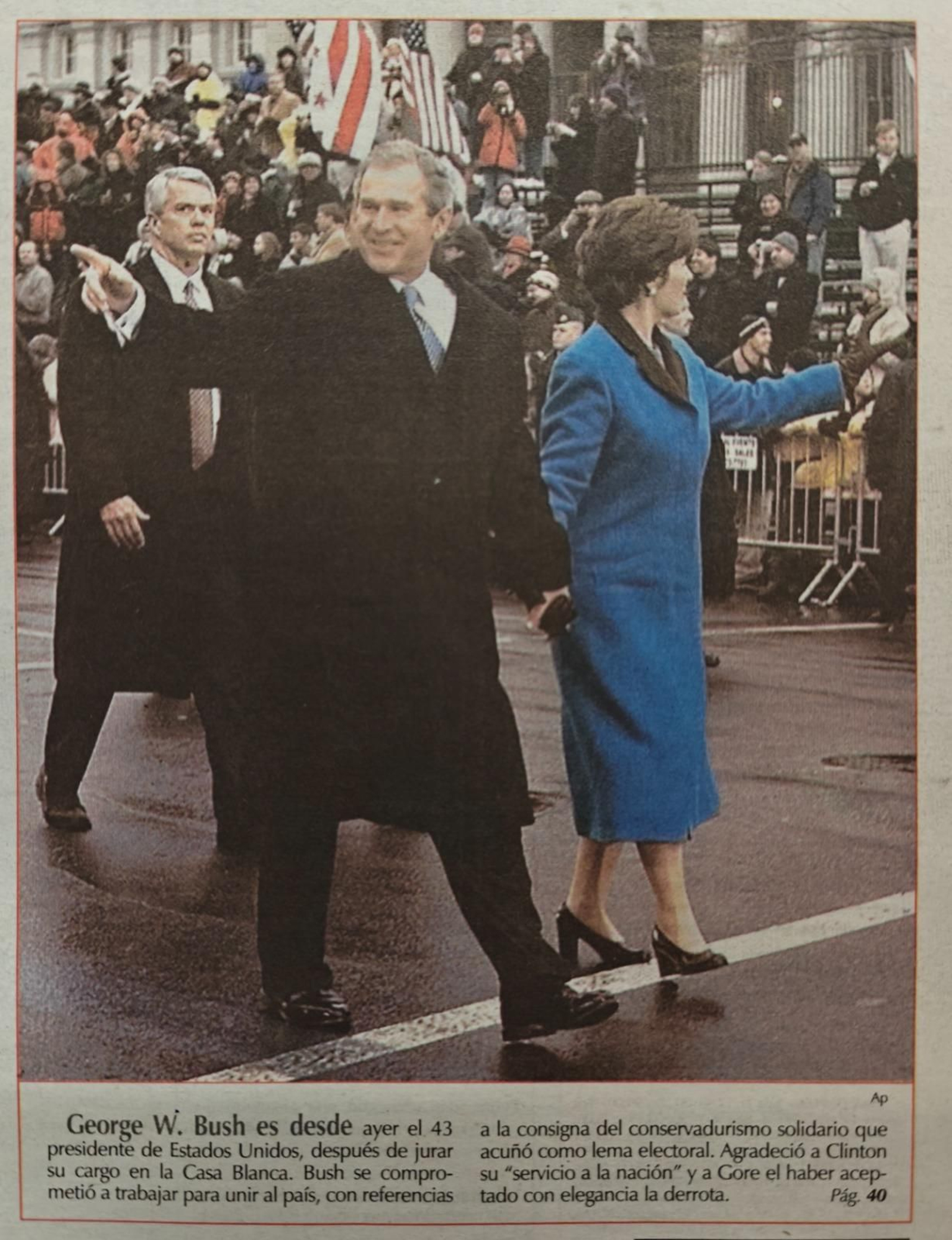 Un recorte de la época.