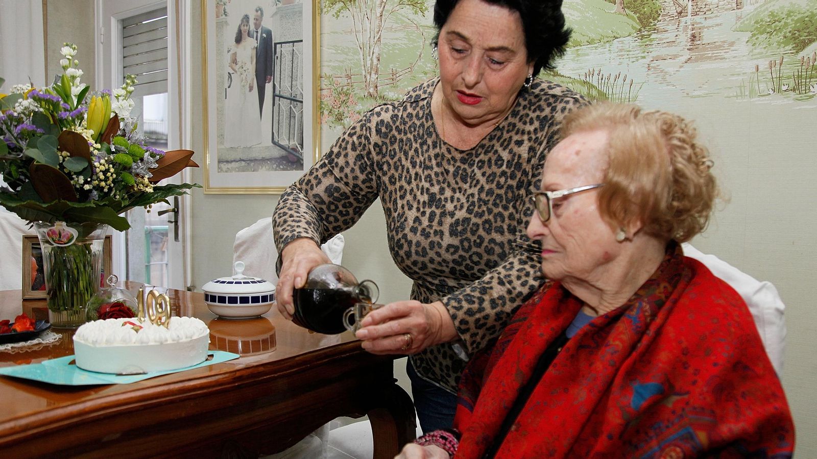 Esperanza Cortiñas no perdona su dosis de licor café