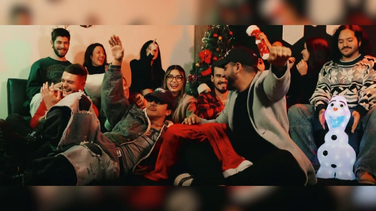 Fotograma del videoclip "O Nadal en Ti" de Horizon The Show.