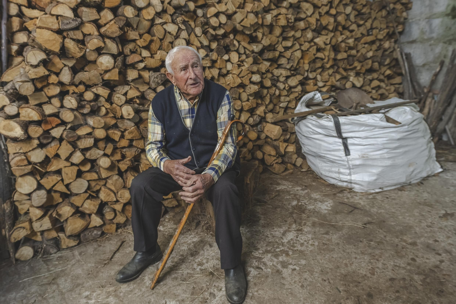 Galería | Así es la vida del centenario más longevo de Ourense, Eustaquio Pérez