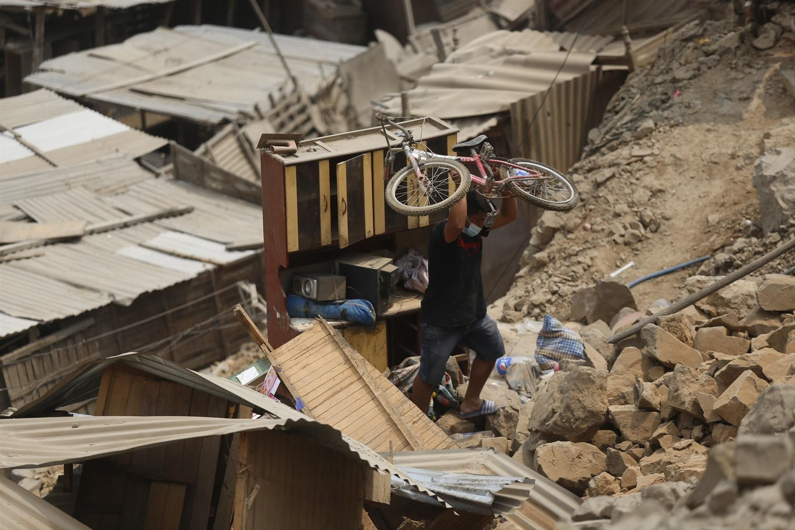 Imagen de archivo un terremoto en Perú