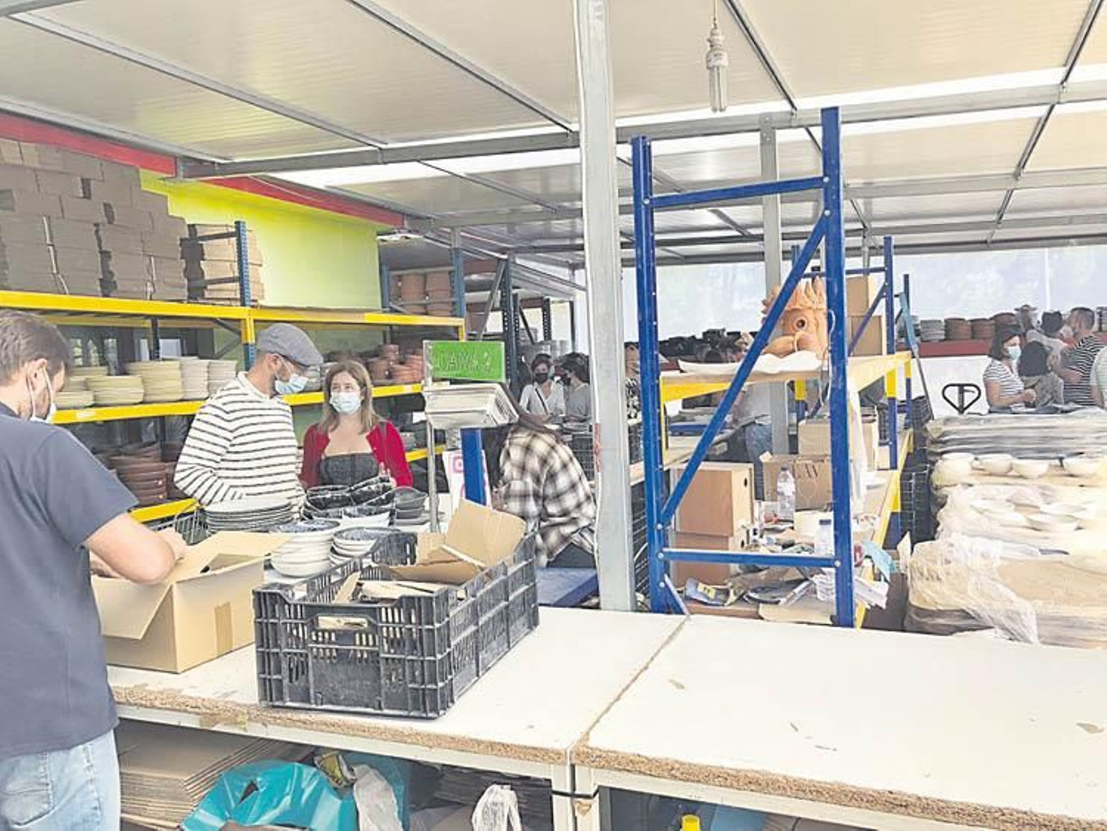 Platos al peso que causan furor a media hora de Vigo.