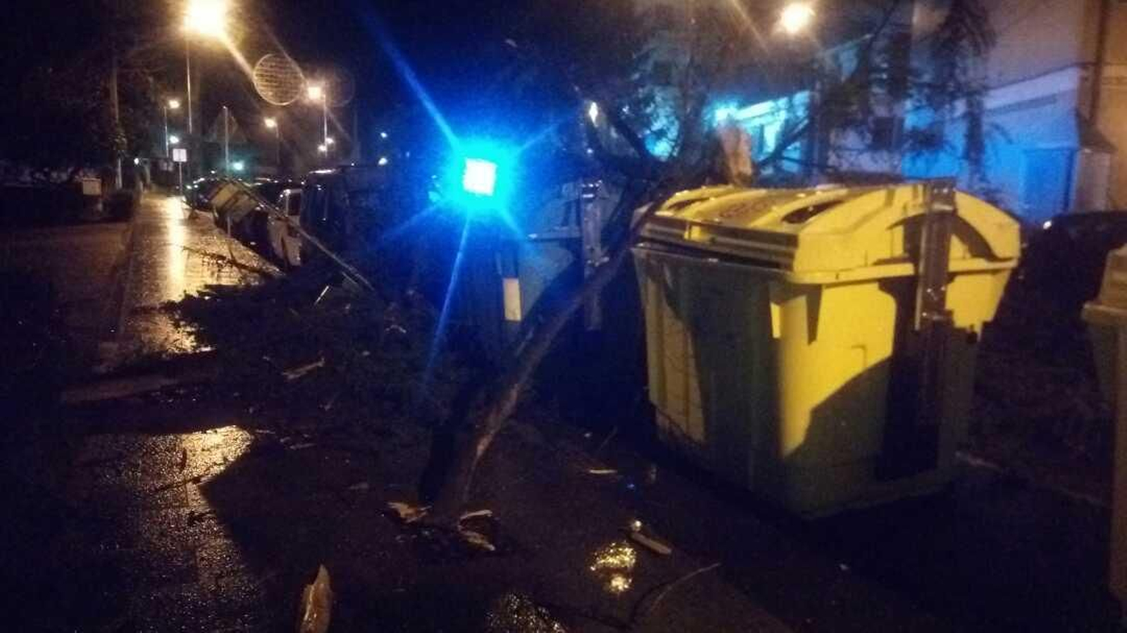 La borrasca Gaetan entra con fuerza en Vigo