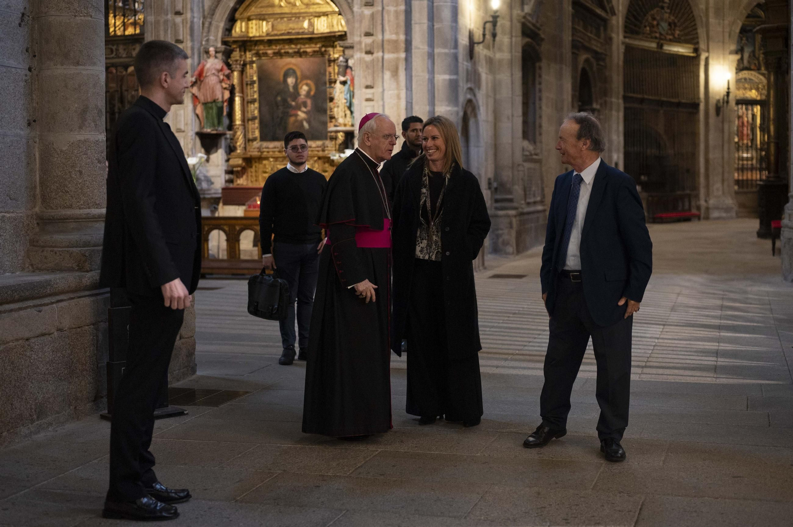 Galería | Misa del 50 aniversario del fallecimiento de Otero Pedrayo, en imágenes