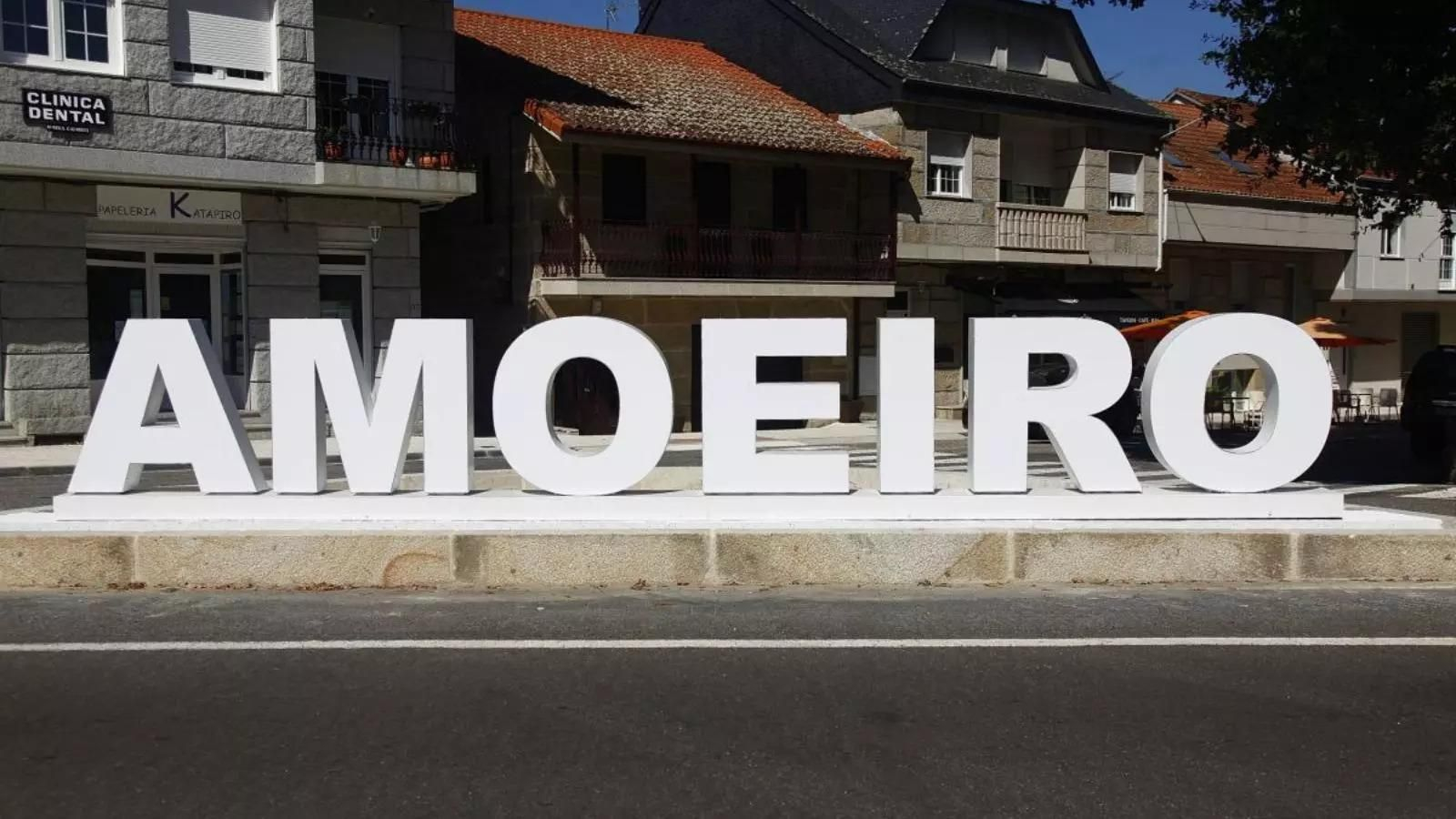 Cartel de Amoeiro.