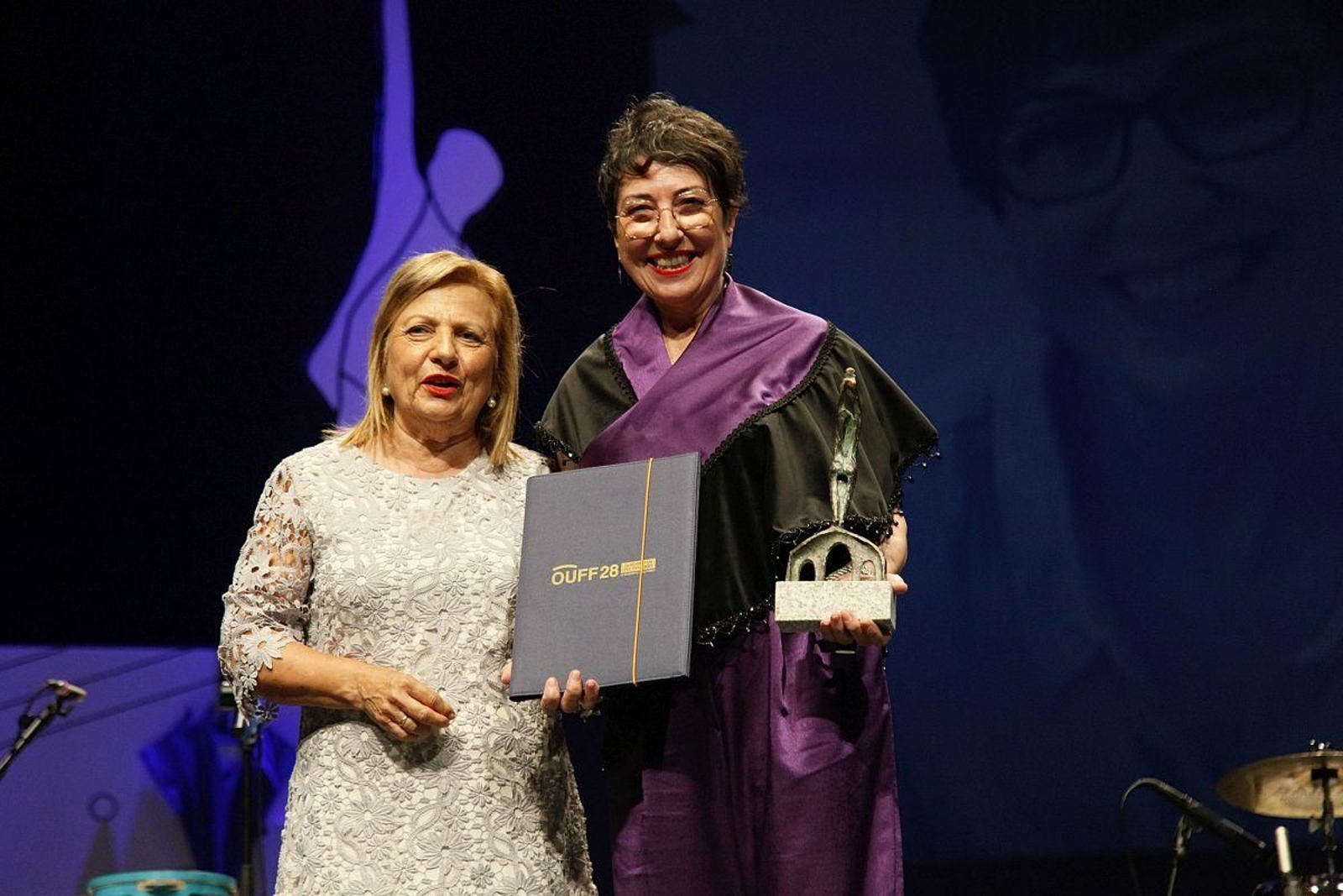 Carmen Leyte con Mariana Carballal